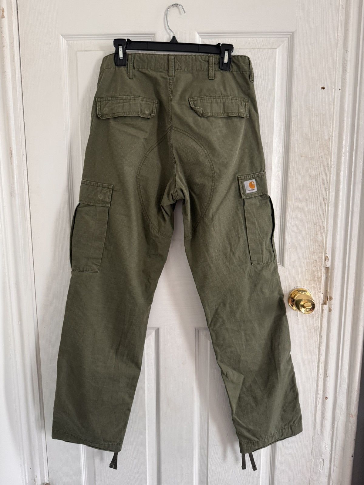 Carhartt Wip Carhartt WIP Green Cargos Size US 30 / EU 46 - 2 Thumbnail