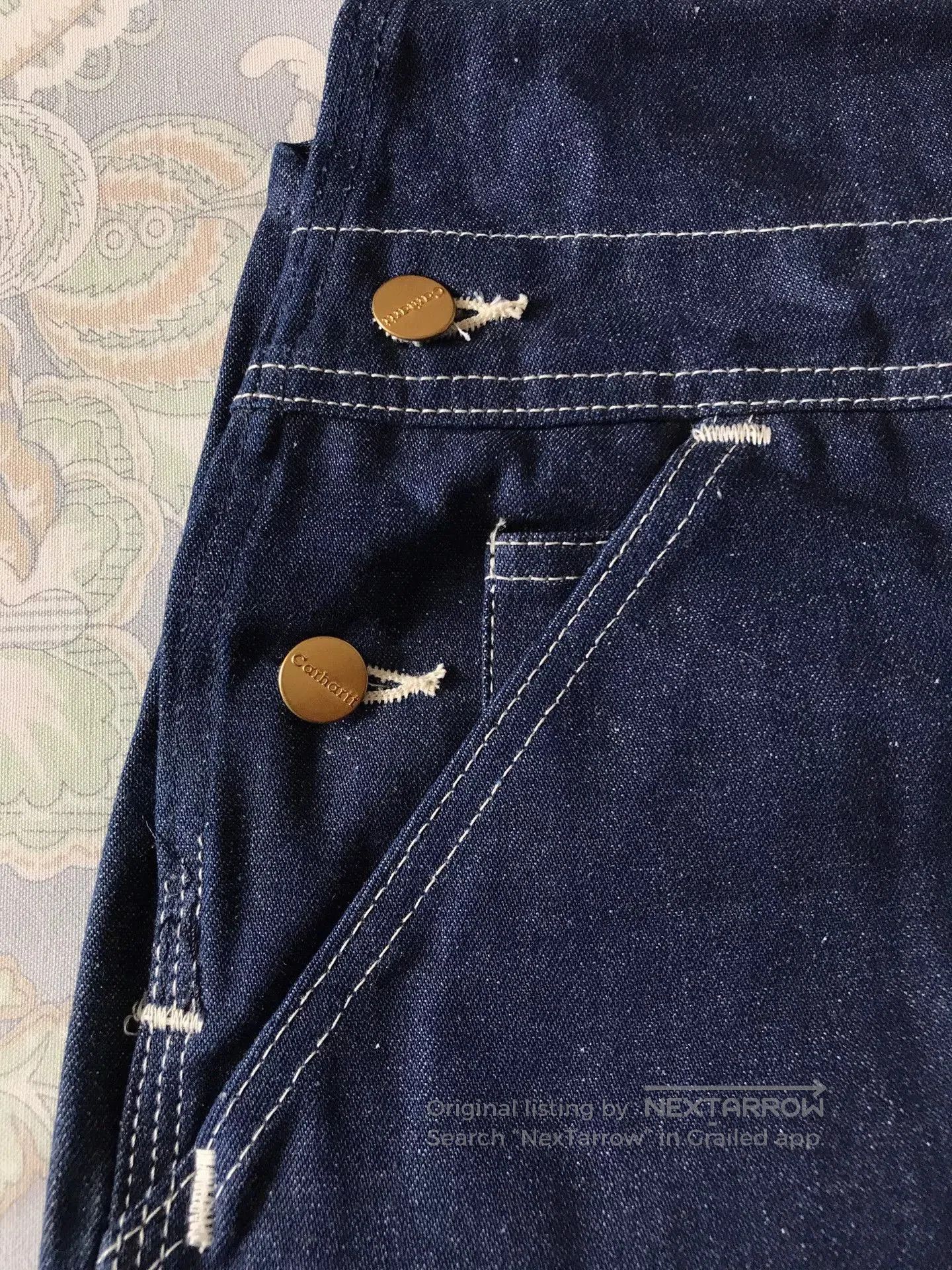 Carhartt Carhartt R08 Denim Overalls W38L32. Size US 38 / EU 54 - 7 Thumbnail