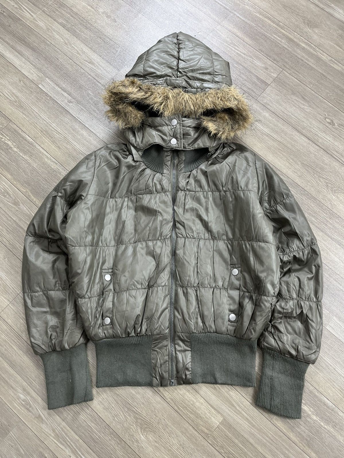 Japanese Brand 2000s Brownsugar Boxy IfSixWasNine Goa Lgb Fur Down Jacket Size US M / EU 48-50 / 2 - 1 Thumbnail