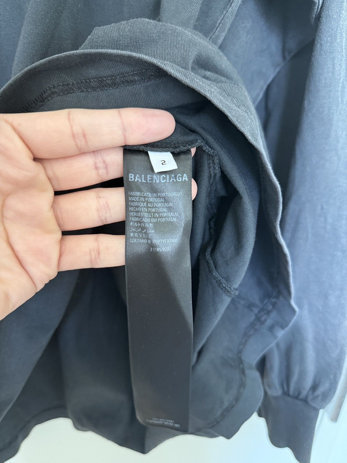 Balenciaga Balenciaga Athletics Department Longsleeve Size 2 Size US XL / EU 56 / 4 - 9 Thumbnail