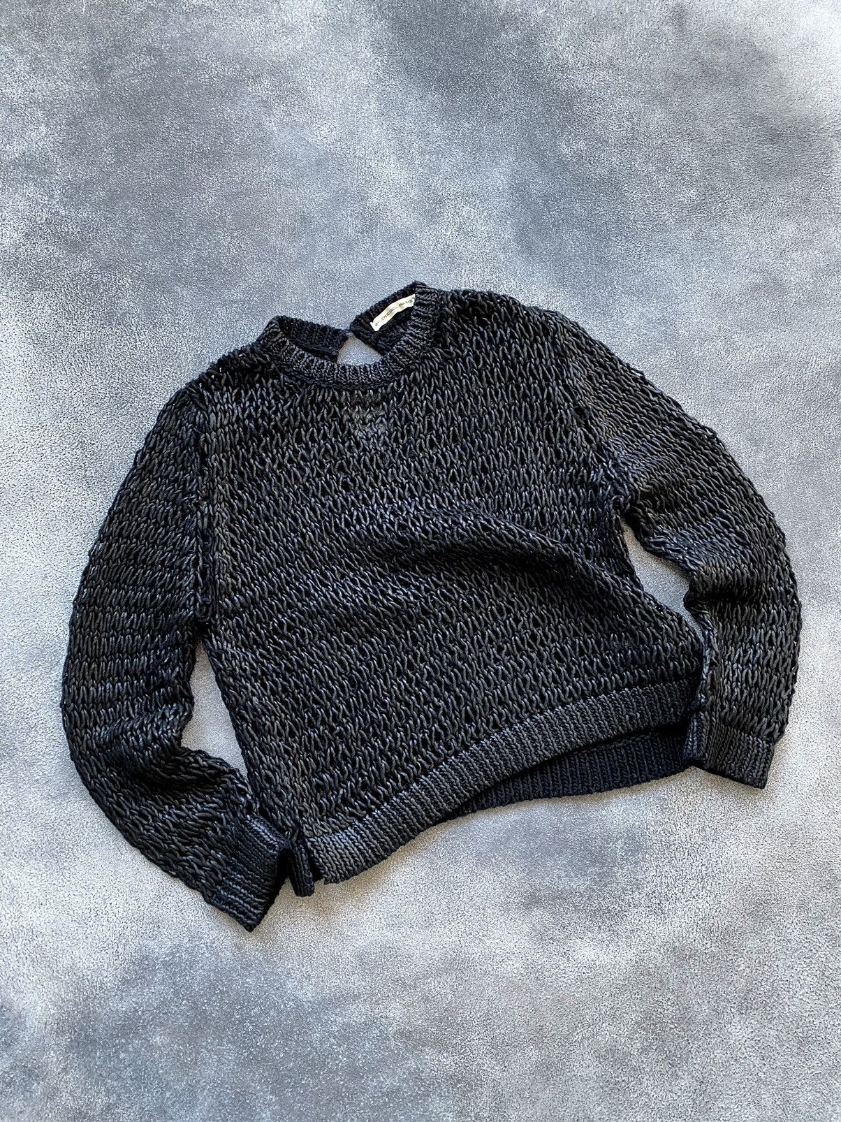 2012 Balenciaga Mesh Knit Sweater