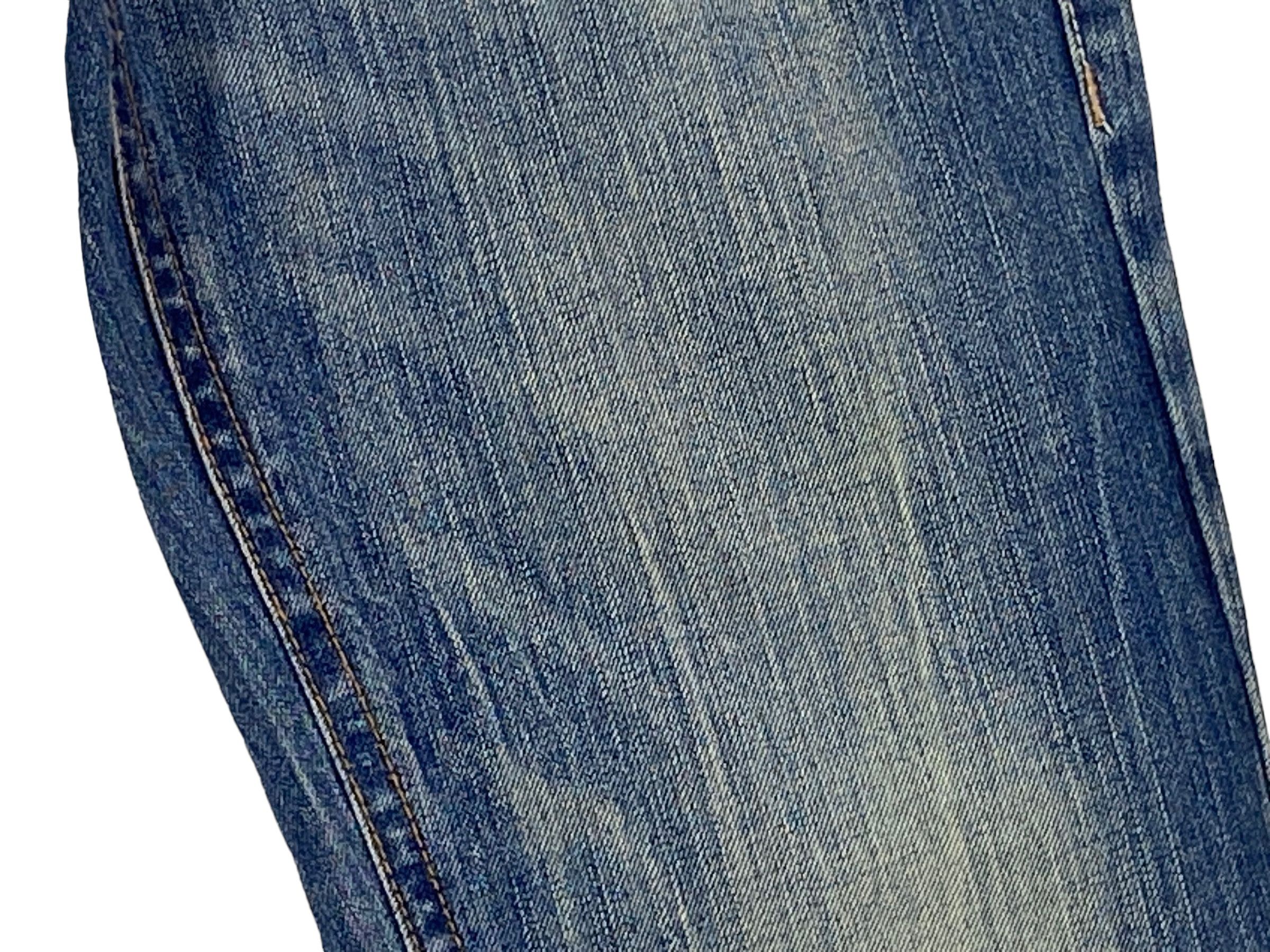 Japanese Brand Avail Acid Wash Denim Jeans Size US 31 - 11 Thumbnail