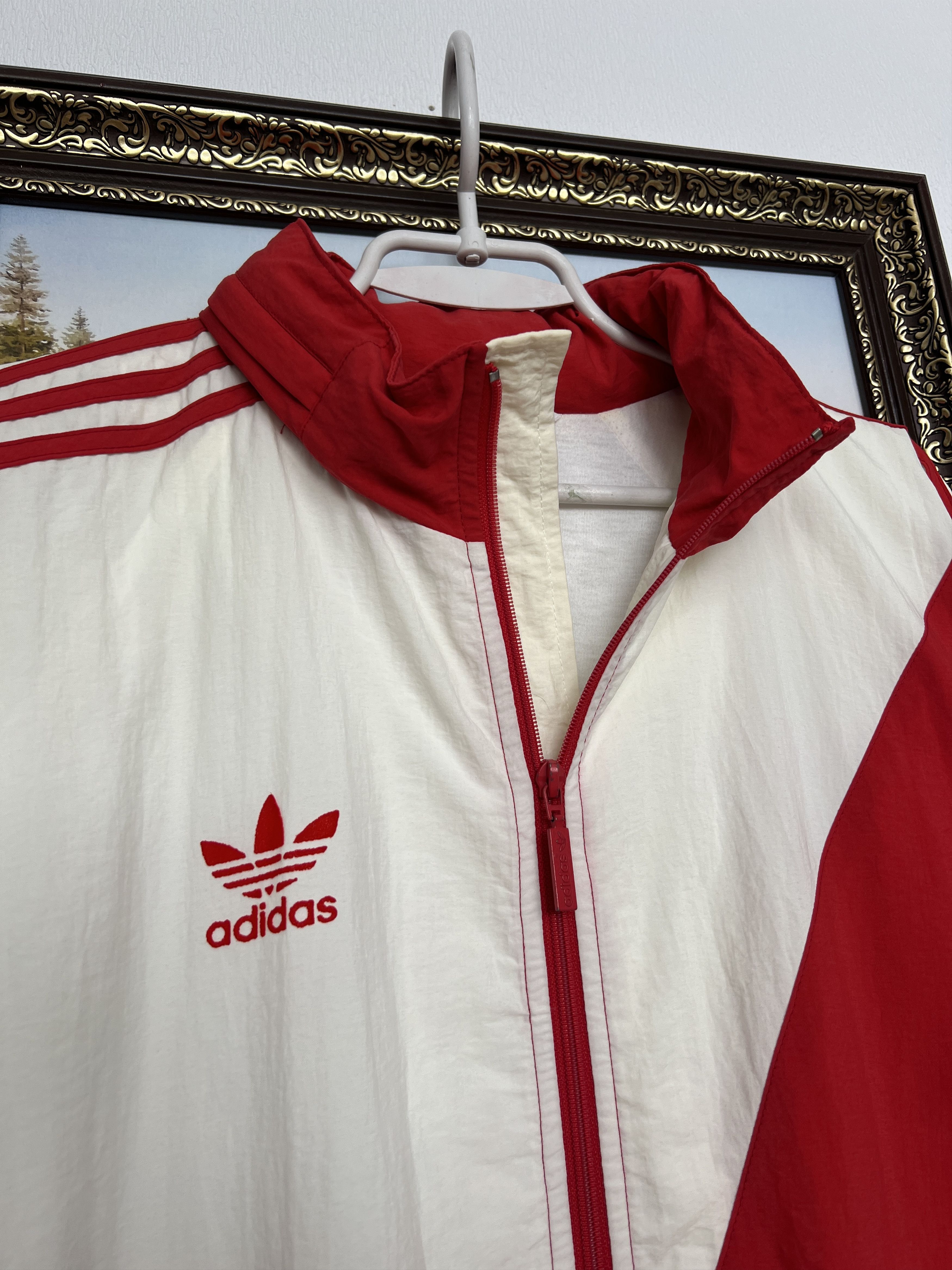 Adidas Vintage Poland Football Jacket Soccer Track Top National Size US M / EU 48-50 / 2 - 3 Thumbnail
