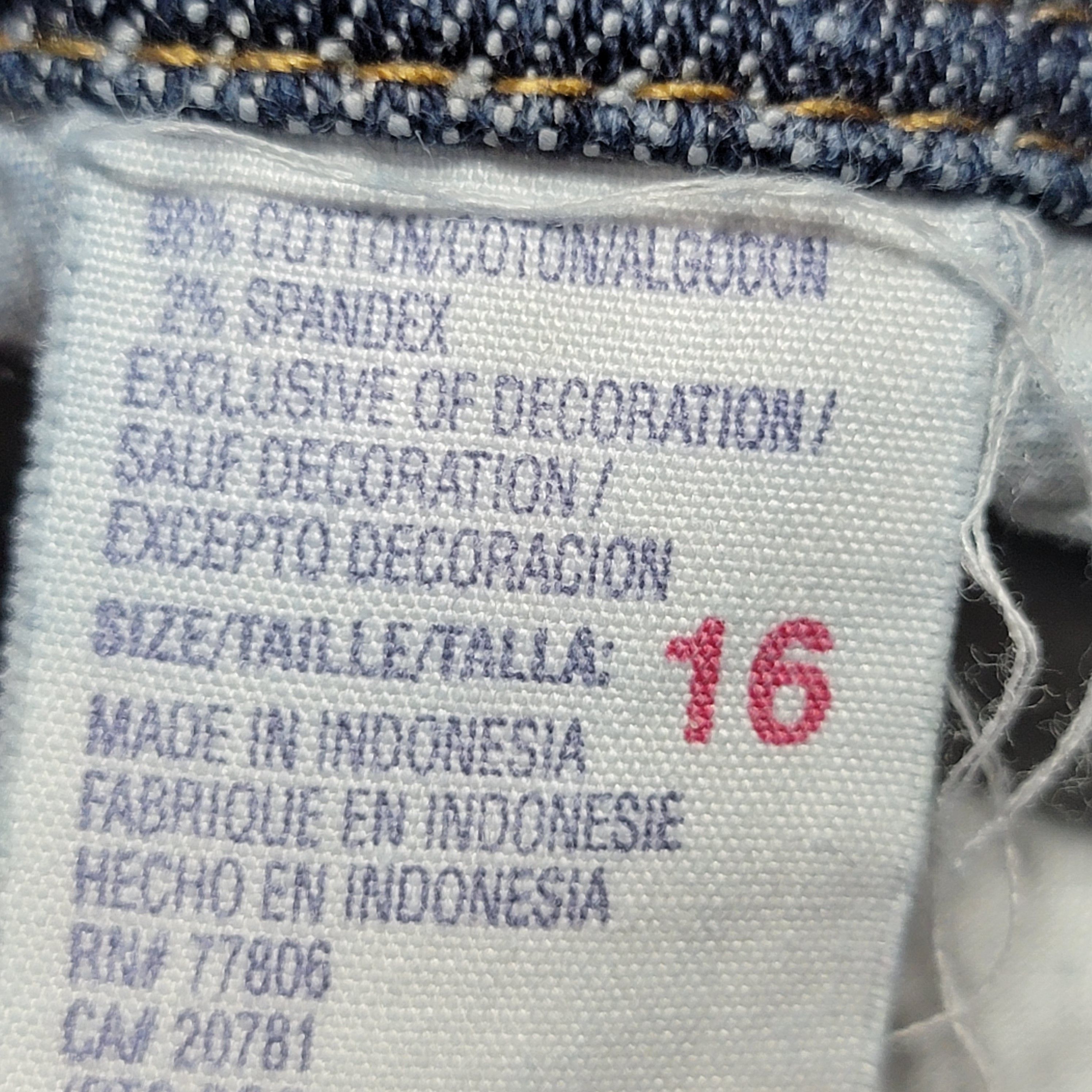 Tommy Hilfiger Tommy Hilfiger Denim Jeans - Size 16 Size 37" - 7 Thumbnail