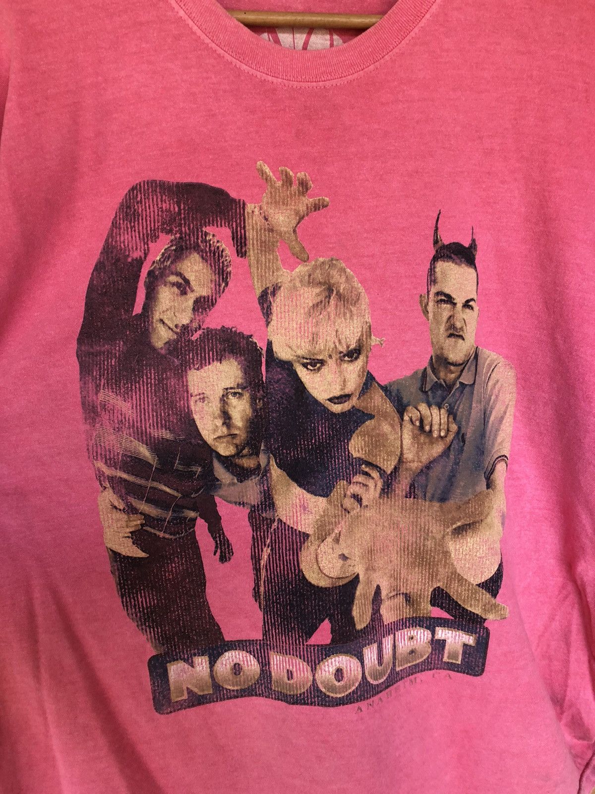 Band Tees Vintage No Doubt Pink Shirt Tee Size US XL / EU 56 / 4 - 6 Thumbnail