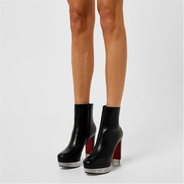 Christian Louboutin o1s1wg110924 Ankle Boots in Black Size US 10 / IT 40 - 5 Thumbnail