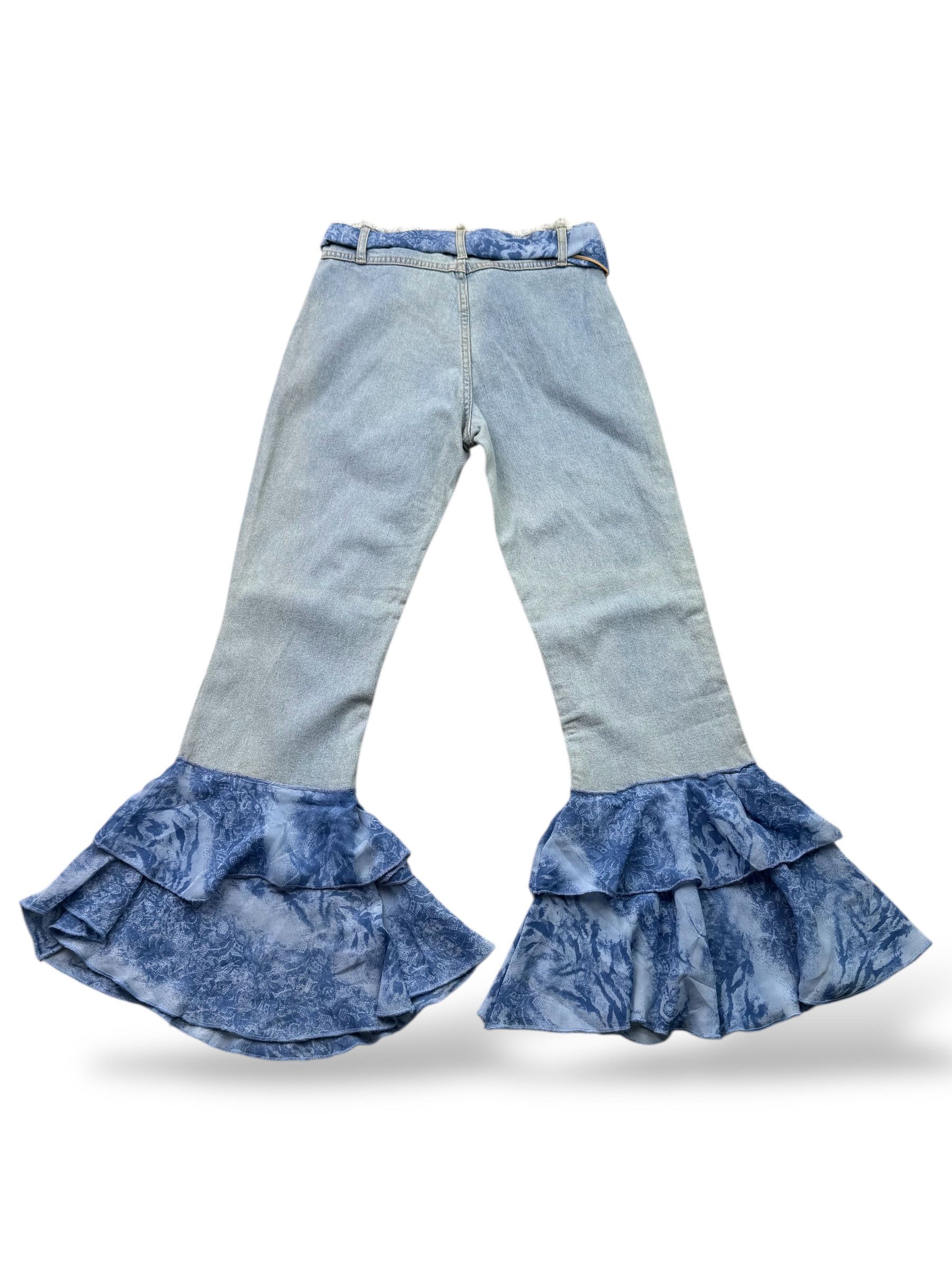 Japanese Brand Vintage Flare Jeans W486(V9) Size 27" / US 4 / IT 40 - 3 Thumbnail