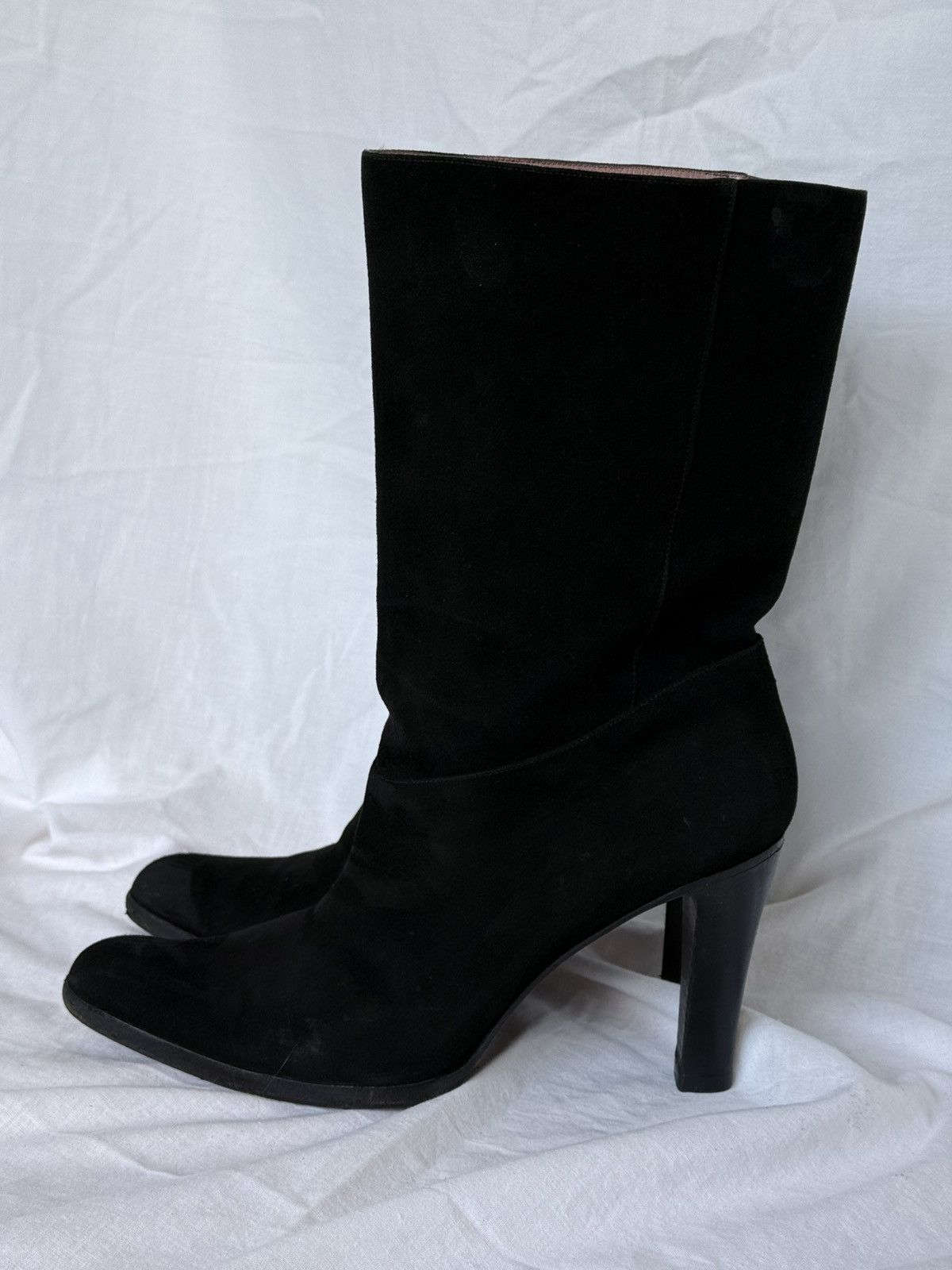 Gucci Gucci Black Suede Riding boots Size US 9 / IT 39 - 2 Thumbnail