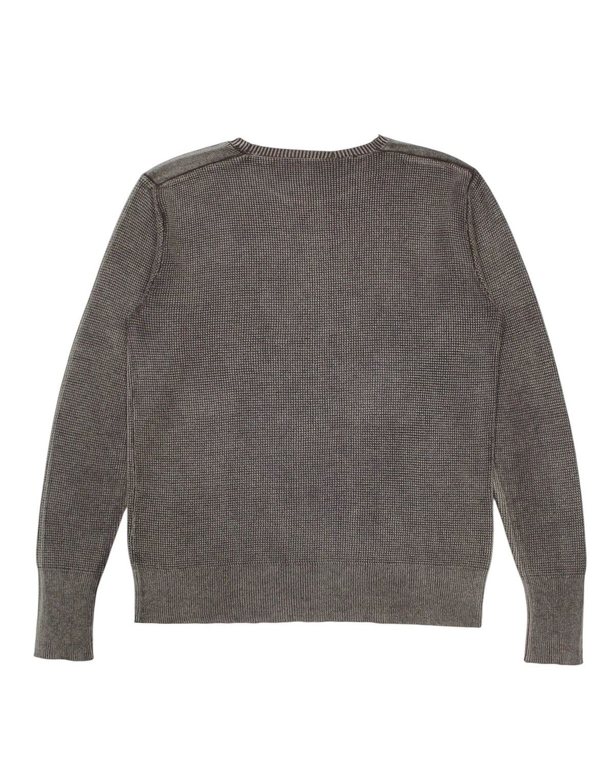 PPFM FW2003 PPFM SOFT WAFFLE TEXTURE WASHED KNIT SWEATER Size US L / EU 52-54 / 3 - 2 Thumbnail
