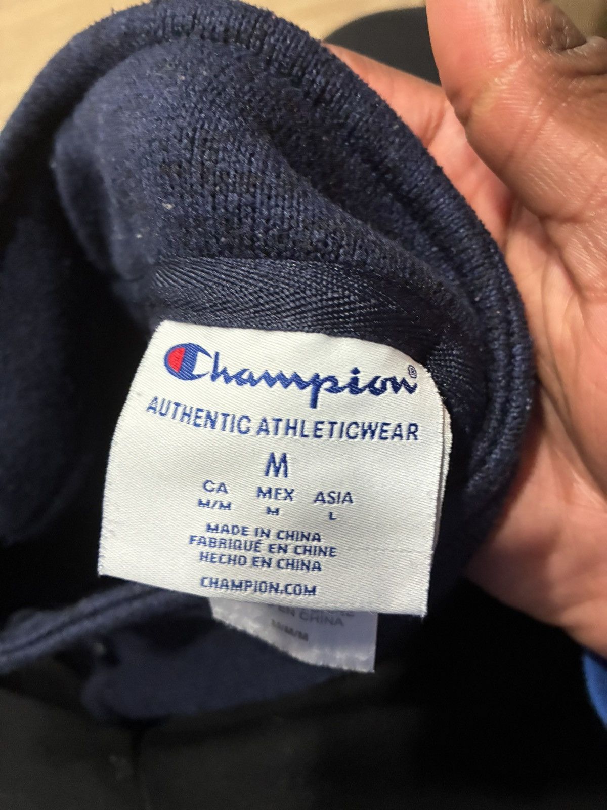 Champion Howard University Champion Nav Blue Jacket Size M Size US M / EU 48-50 / 2 - 4 Thumbnail