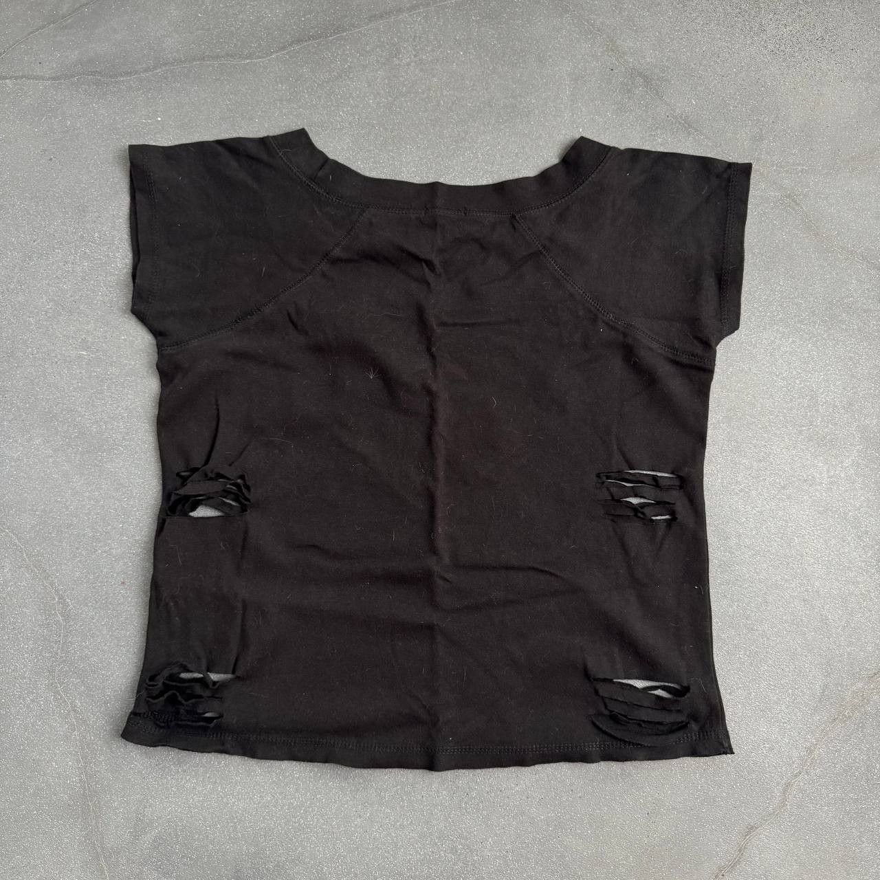 Japanese Brand Spiral Direct Gothic Y2K Distressed T-Shirt Size XXL / US 16-18 / IT 52-54 - 5 Thumbnail