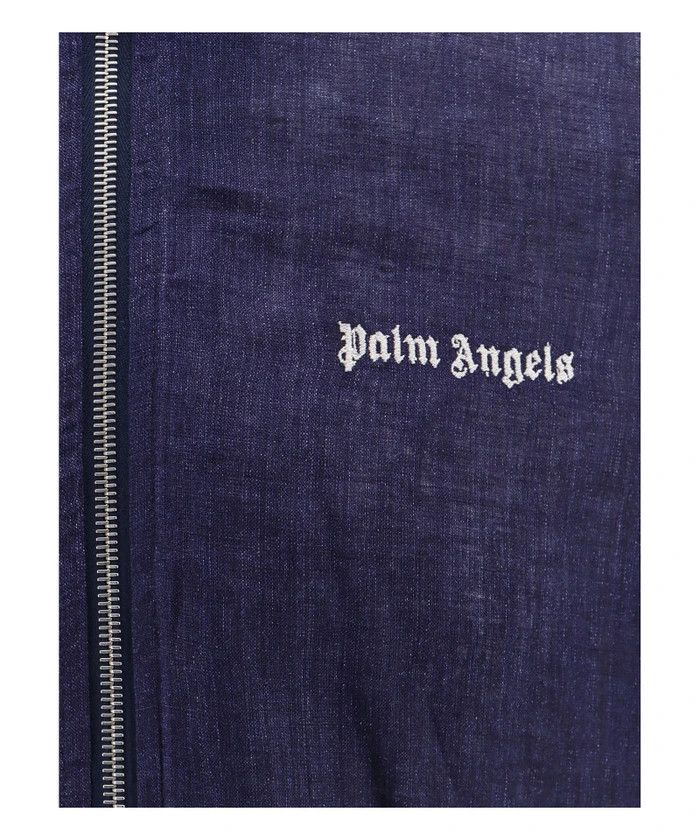 Palm Angels o1s22i1n1224 Track Sweatshirt in Blue Size US L / EU 52-54 / 3 - 3 Thumbnail