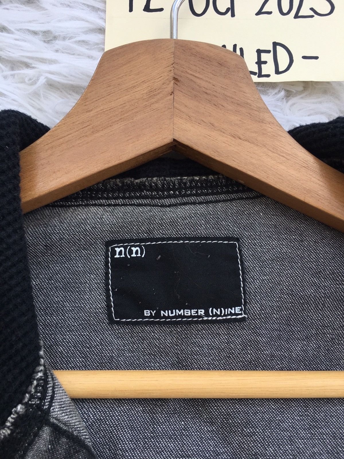 Number (N)ine Rare Vintage Number Nine Hooded Denim Jacket Size US M / EU 48-50 / 2 - 12 Thumbnail