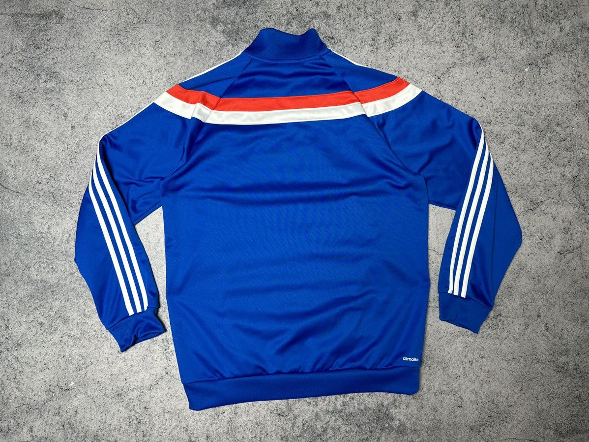 Adidas Adidas Blue Zip Track Jacket Size US L / EU 52-54 / 3 - 8 Thumbnail