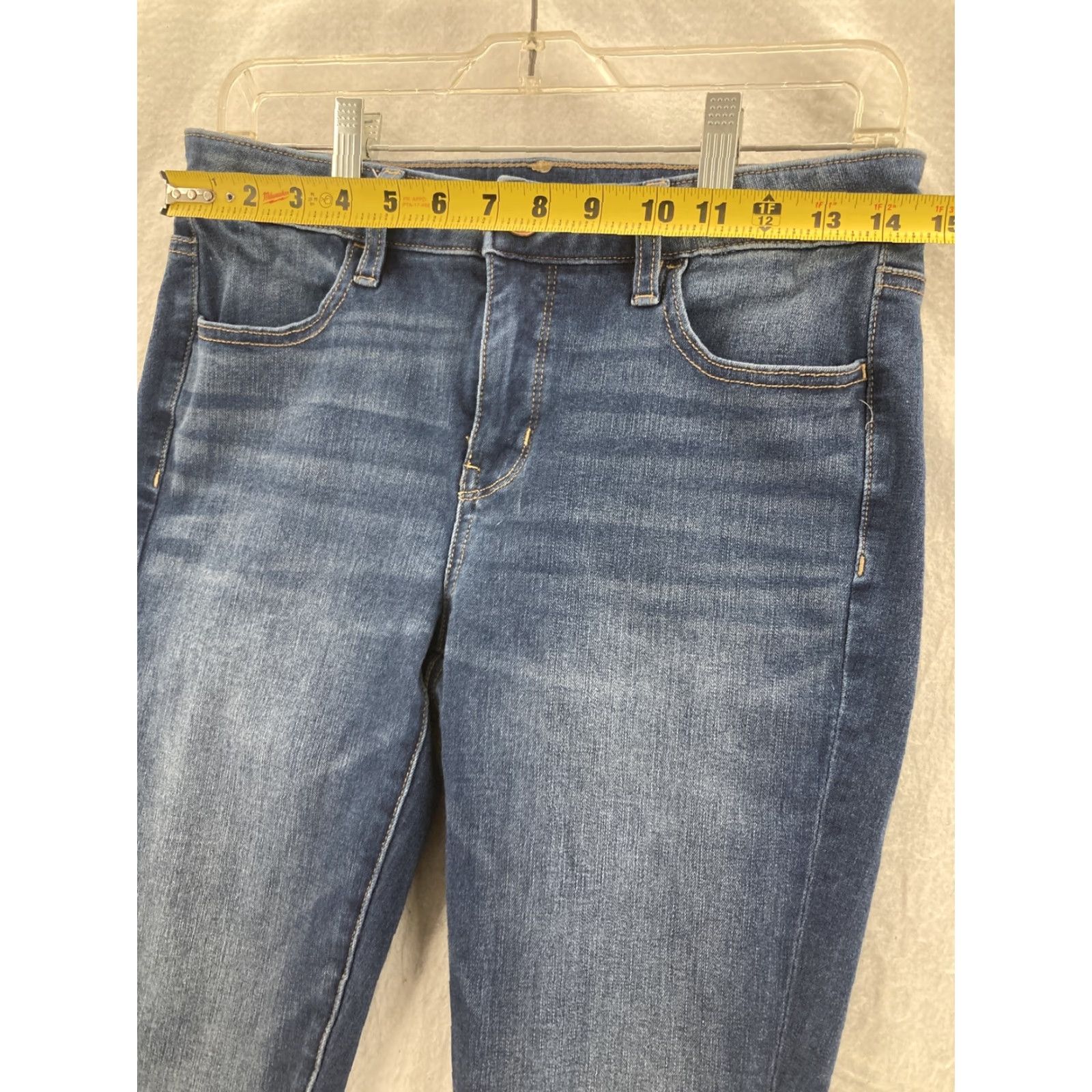 American Eagle Outfitters American Eagle Outfitters Jegging Jeans Size 6 Womens Blue Denim Slim Modern 5-Pocket Design Mid Rise 28x27 XS? Size 28" / US 6 / IT 42 - 3 Thumbnail