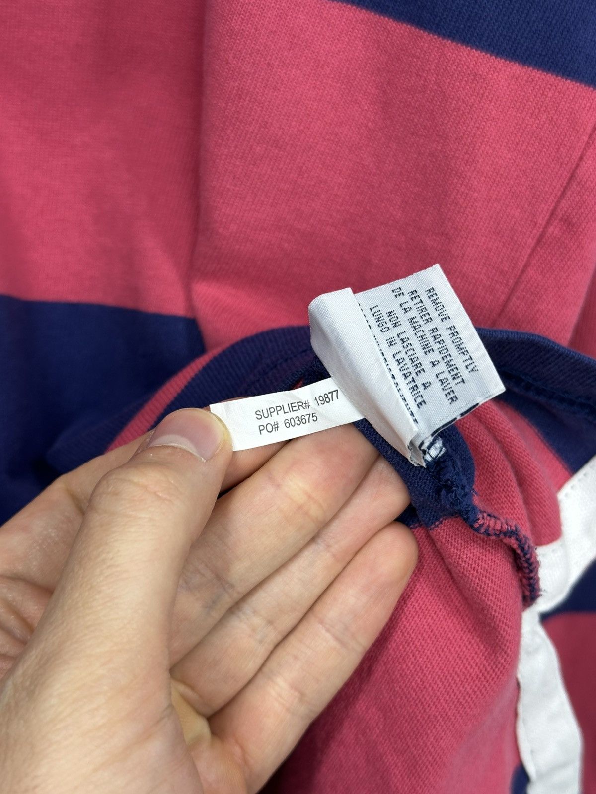 Polo Ralph Lauren Vintage Polo Ralph Lauren Rugby Polo Long Sleeve RRL Drake Size US S / EU 44-46 / 1 - 11 Thumbnail