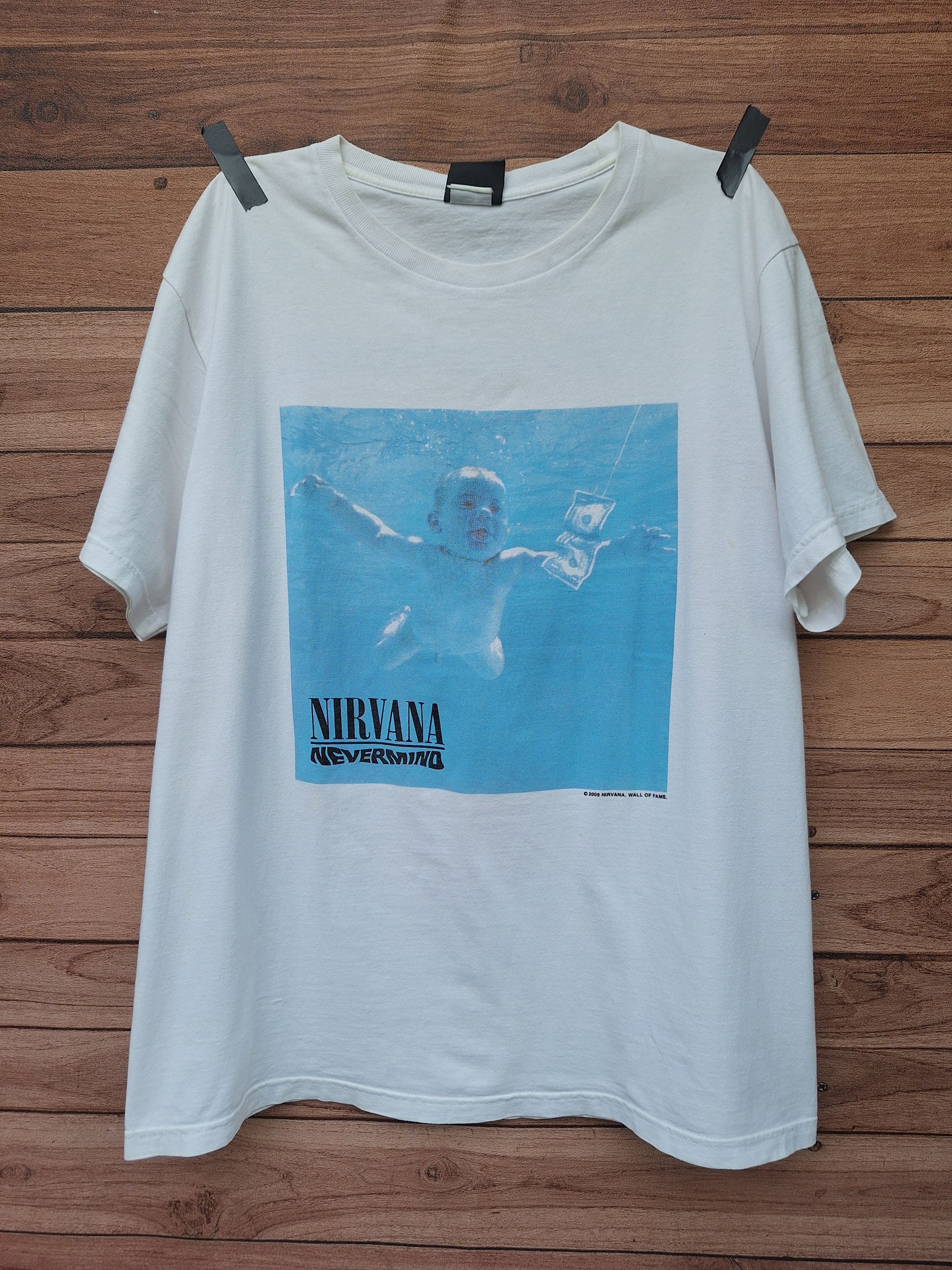 Band Tees × Nirvana × Vintage Vintage 1992 Giant tag Nirvana