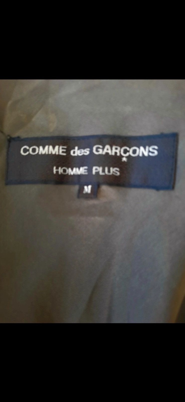 Comme des Garcons Homme Plus Comme des Garçons Homme Plus Blouson Left Hand Twill AD1996 Size US M / EU 48-50 / 2 - 6 Thumbnail