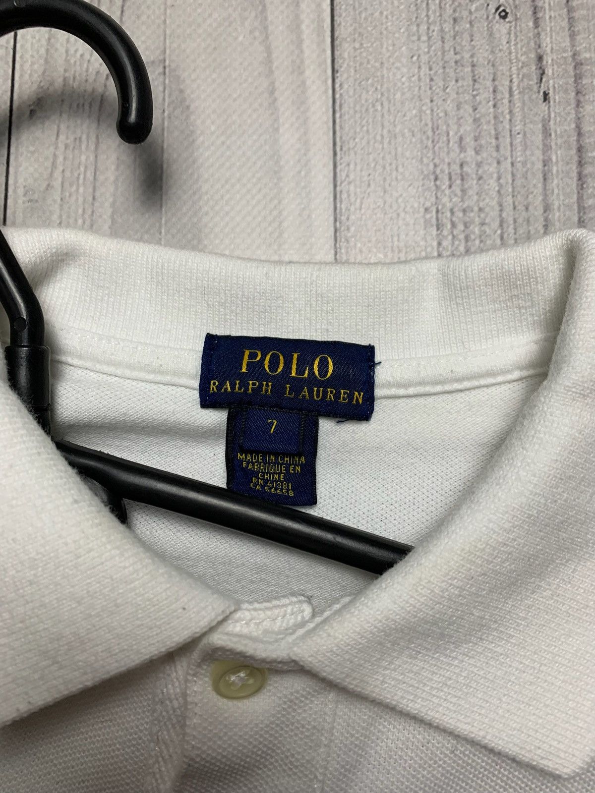 Polo Ralph Lauren × Vintage Vintage polo Ralph Lauren France rare size Kids big logo Size US XXS / EU 40 - 4 Thumbnail