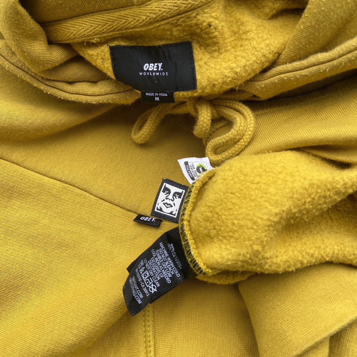 Obey Obey script hoodie Size US L / EU 52-54 / 3 - 5 Thumbnail