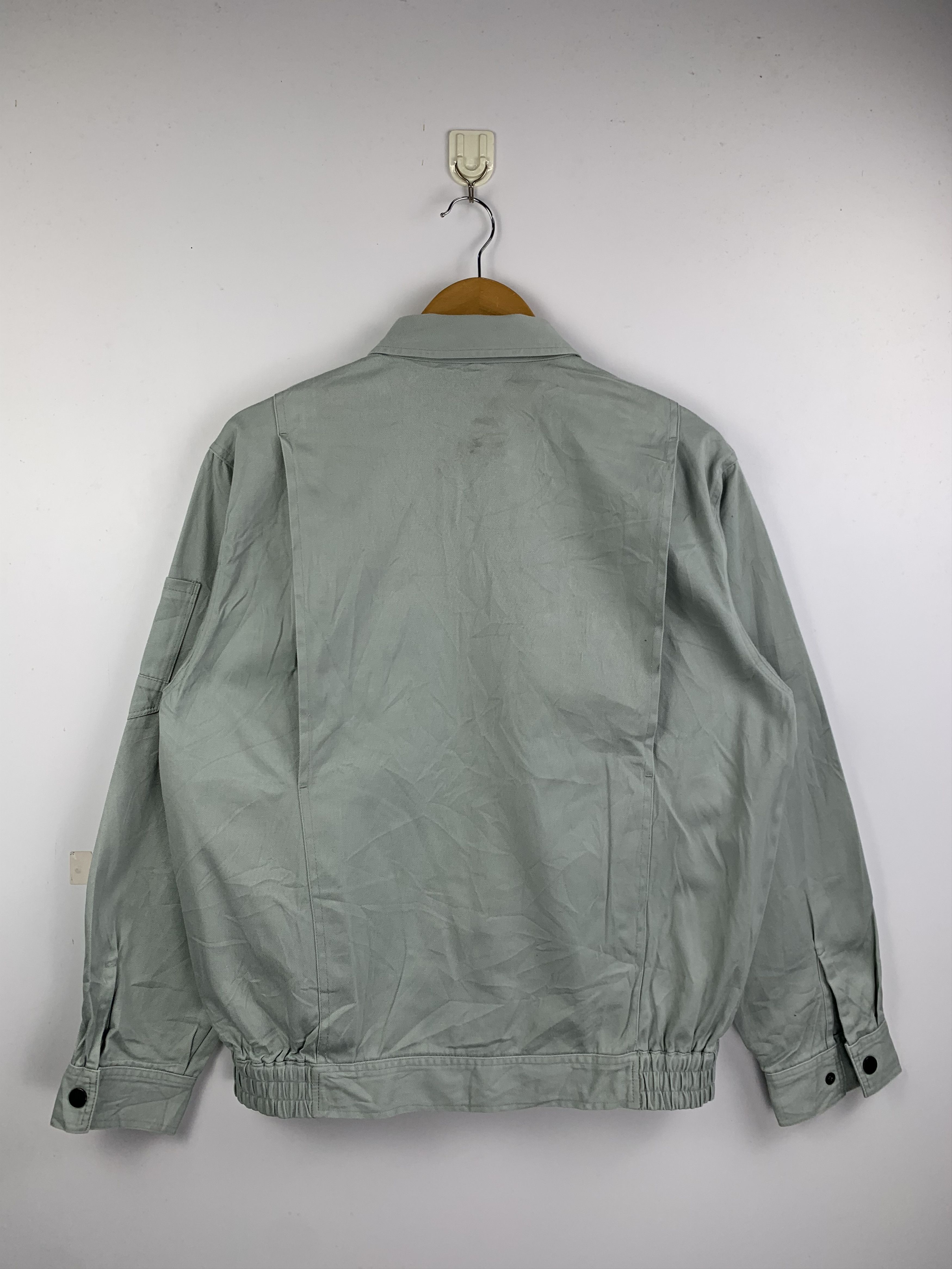 Japanese Brand Vintage Japanese Brand Worker Denim Jacket J1617 Size US L / EU 52-54 / 3 - 3 Thumbnail