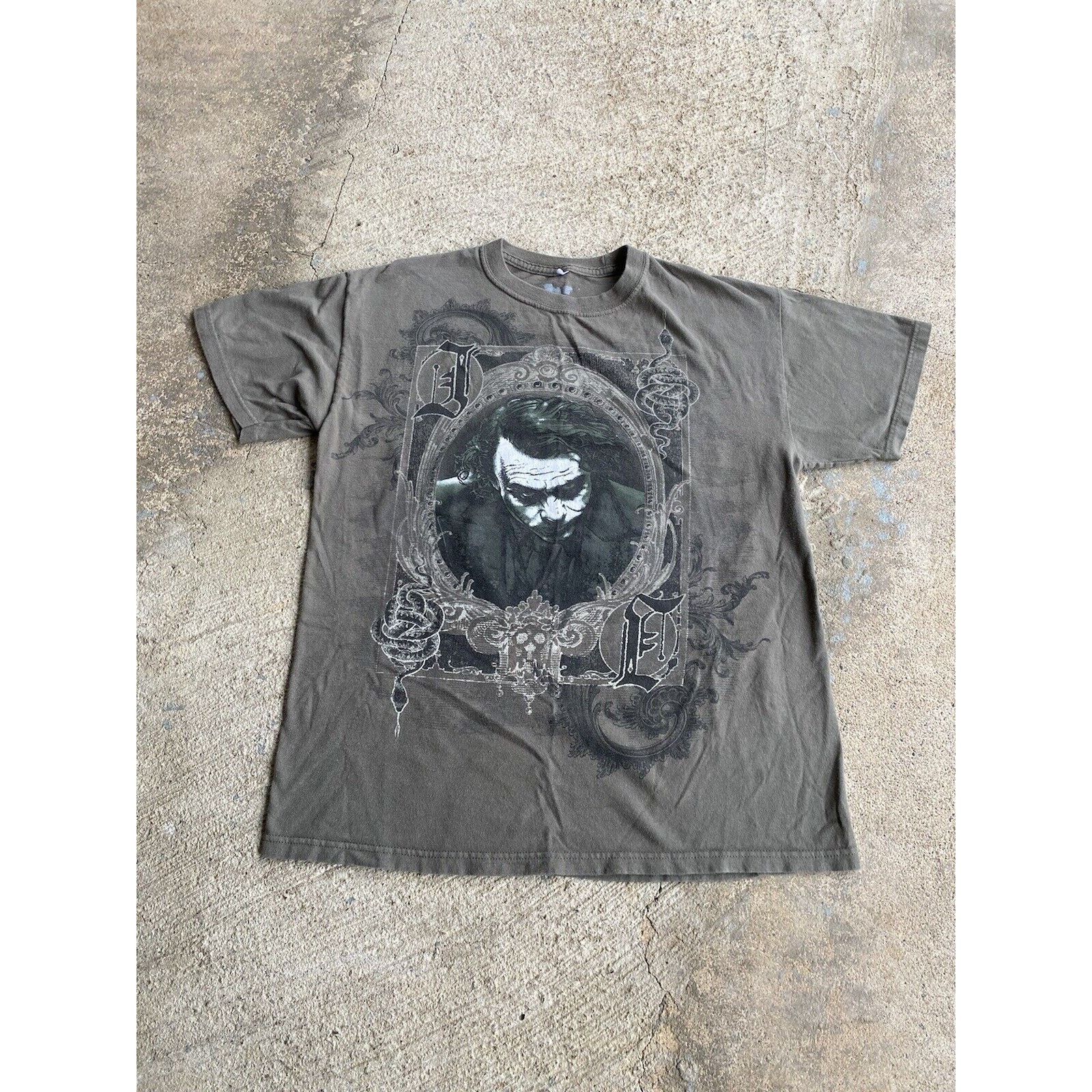 DC Comics Heath Ledger Joker T-Shirt Vintage The Dark Knight Batman Size US M / EU 48-50 / 2 - 1 Thumbnail