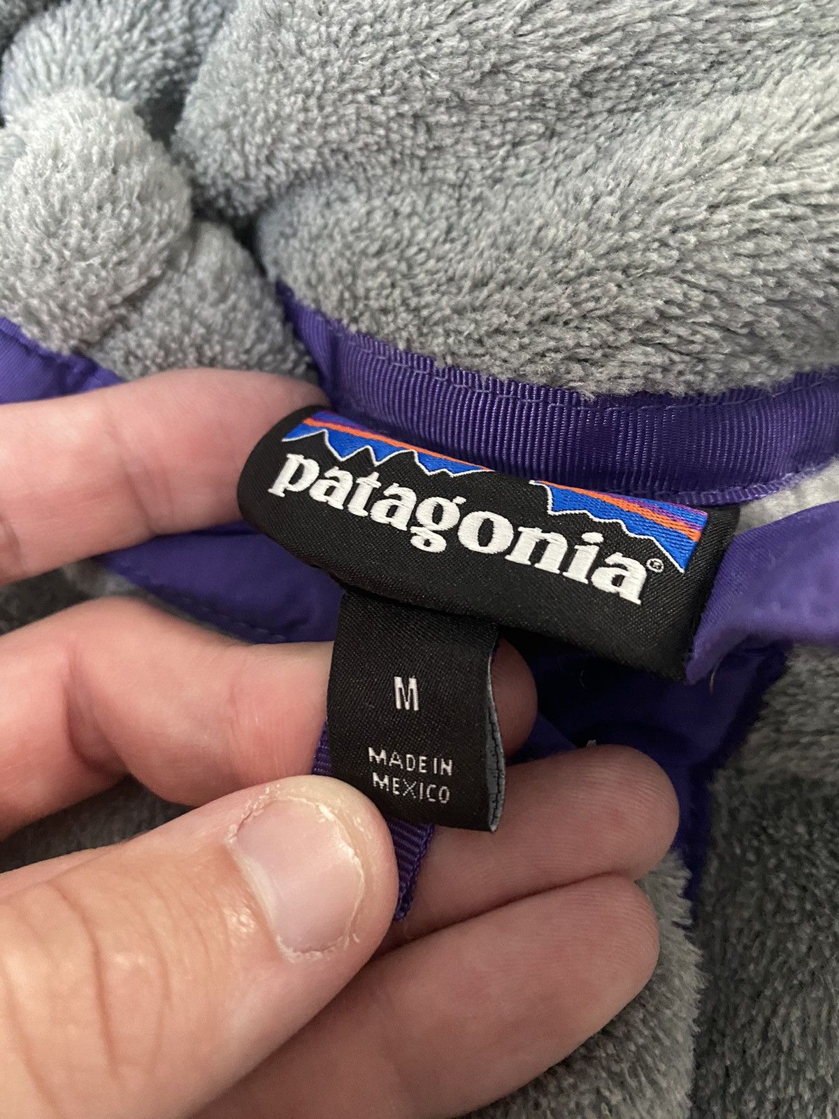 Patagonia × Vintage Vintage Patagonia Synchilla Fleece Jacket Snap T Pullover Size M / US 6-8 / IT 42-44 - 5 Thumbnail