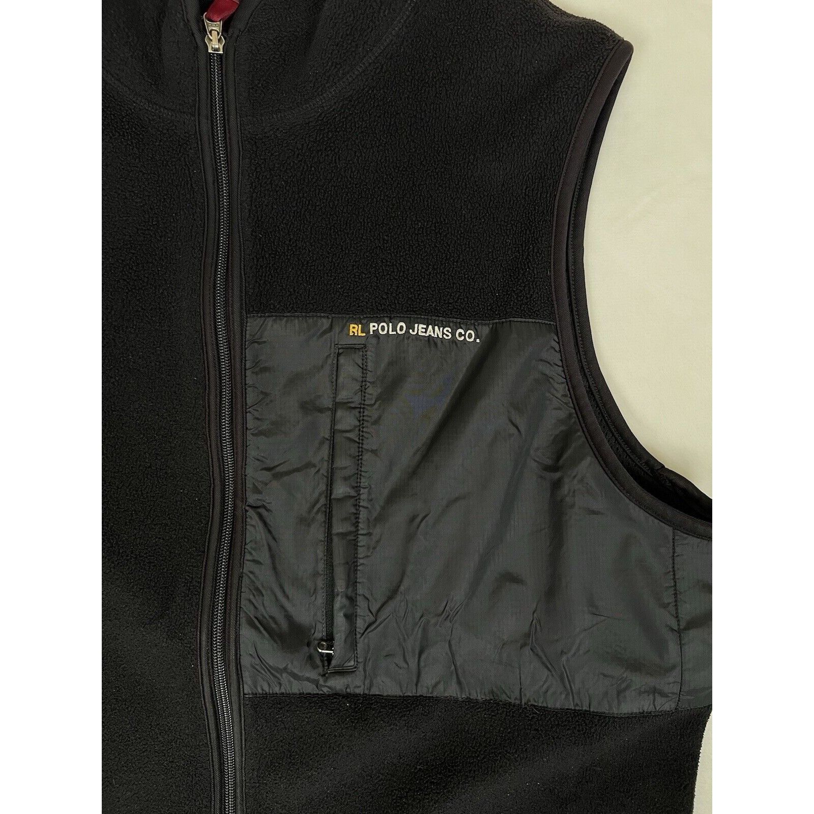 Ralph Lauren shops mens Vest NEW SZ XL BLACK