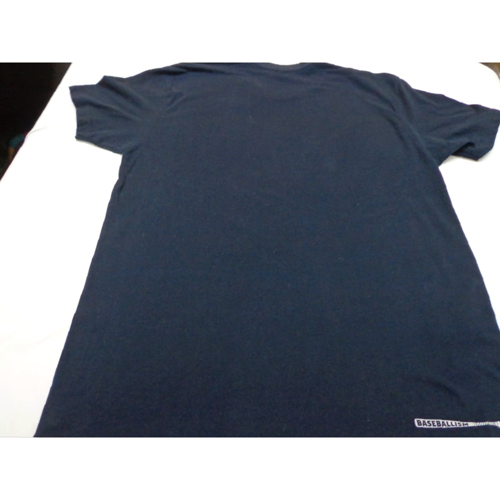 Vintage BASEBALLISM Navy Blue US Flag Graphic T Shirt Size Medium Size US M / EU 48-50 / 2 - 6 Thumbnail