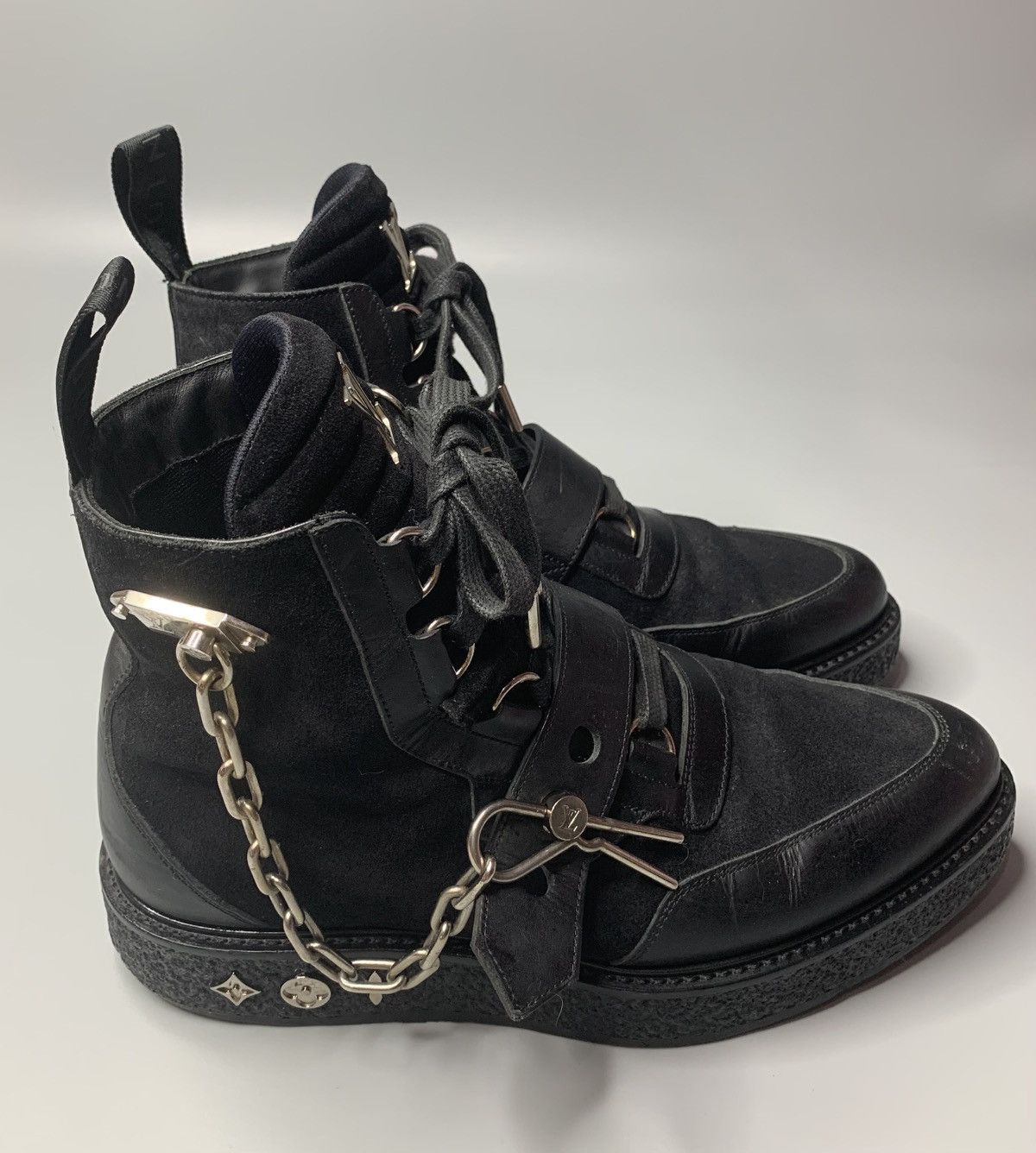 Louis Vuitton Louis Vuitton LV Creeper Ankle Boots Size US 8 / EU 41 - 4 Thumbnail