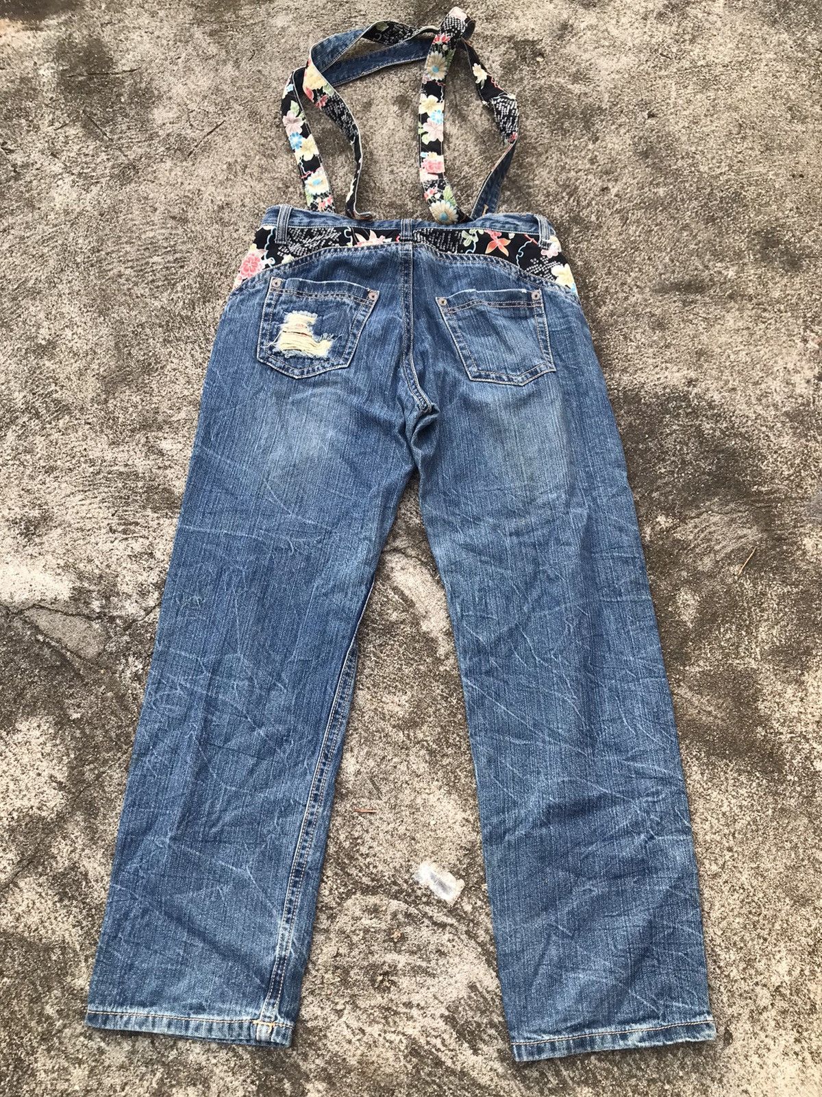 Japanese Brand Japanese Brand Jeans with Suspender Size US 31 - 2 Thumbnail