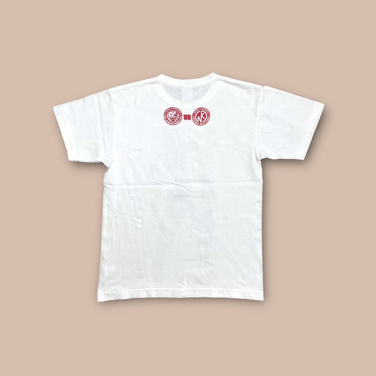 Anime Kinnikuman collaboration Hiroshi Tanahashi x Robin Mask Tee Size US S / EU 44-46 / 1 - 2 Thumbnail