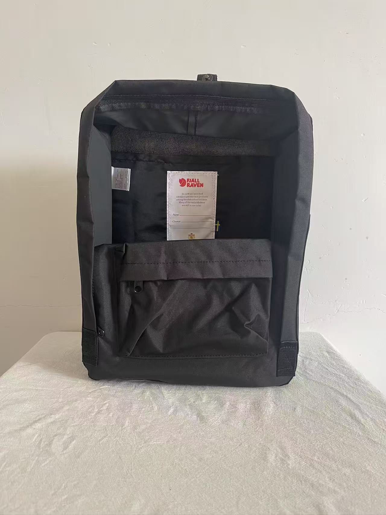 Fjallraven fjallvaven back pack in Black Size ONE SIZE - 3 Thumbnail
