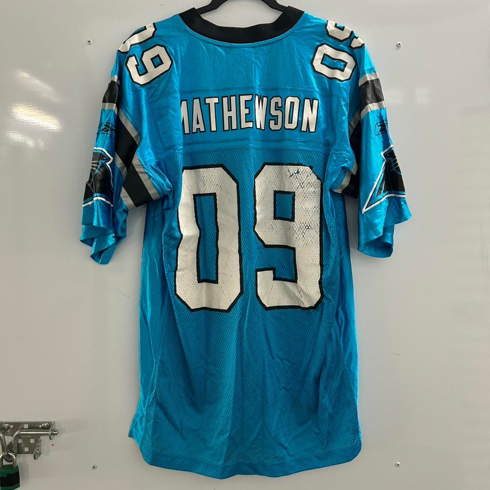 NFL Carolina Panthers 09 blue jersey Size US M / EU 48-50 / 2 - 3 Thumbnail