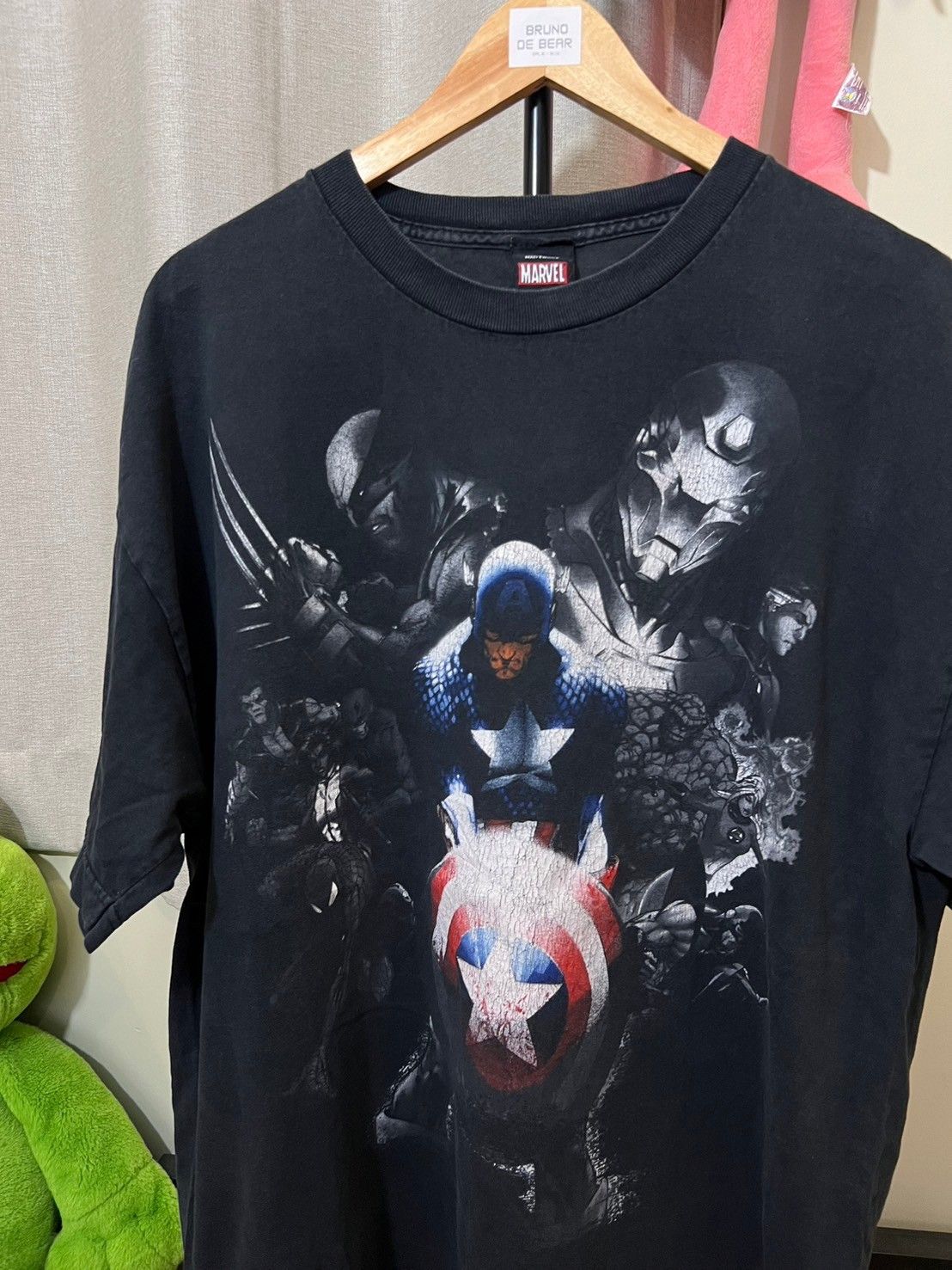 Marvel Comics × Vintage Vintage Marvel Comics shirt Big Print BN Size US XL / EU 56 / 4 - 1 Thumbnail