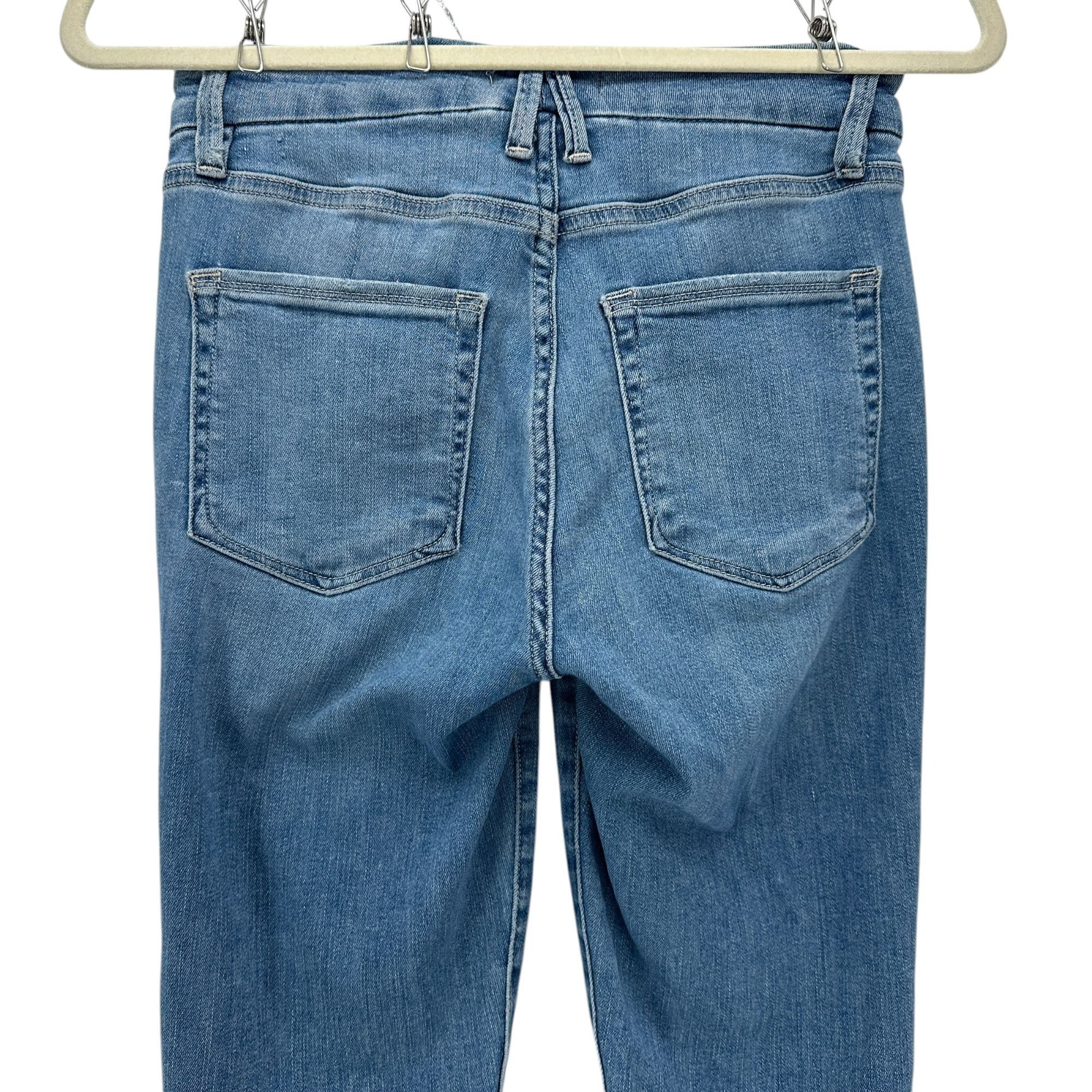 Good American Good American Womens 4/27 Jeans Good Legs Crop High Rise Size 27" / US 4 / IT 40 - 5 Thumbnail