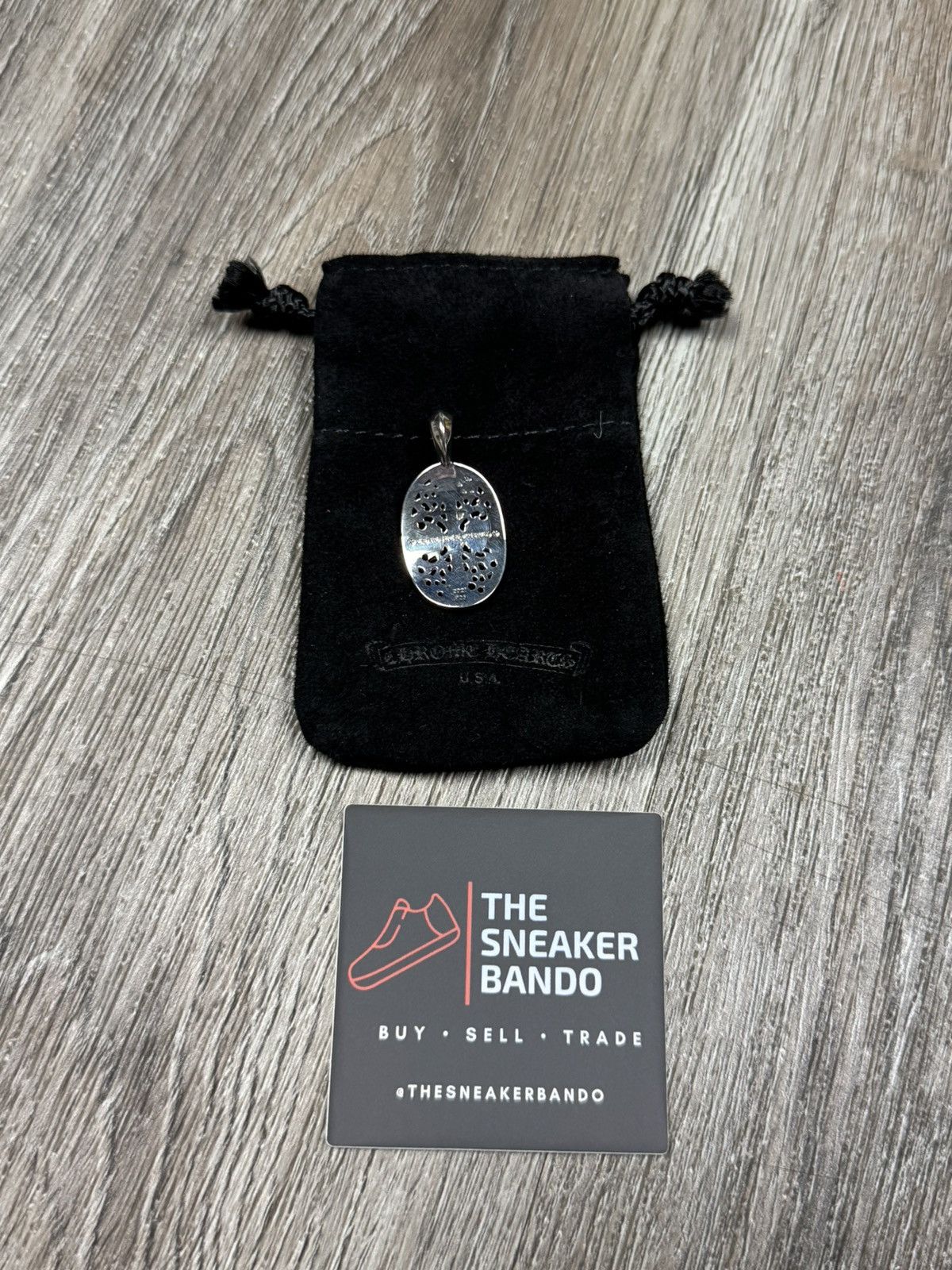 Chrome Hearts Chrome Hearts Oval Cross Pendant Size ONE SIZE - 2 Thumbnail