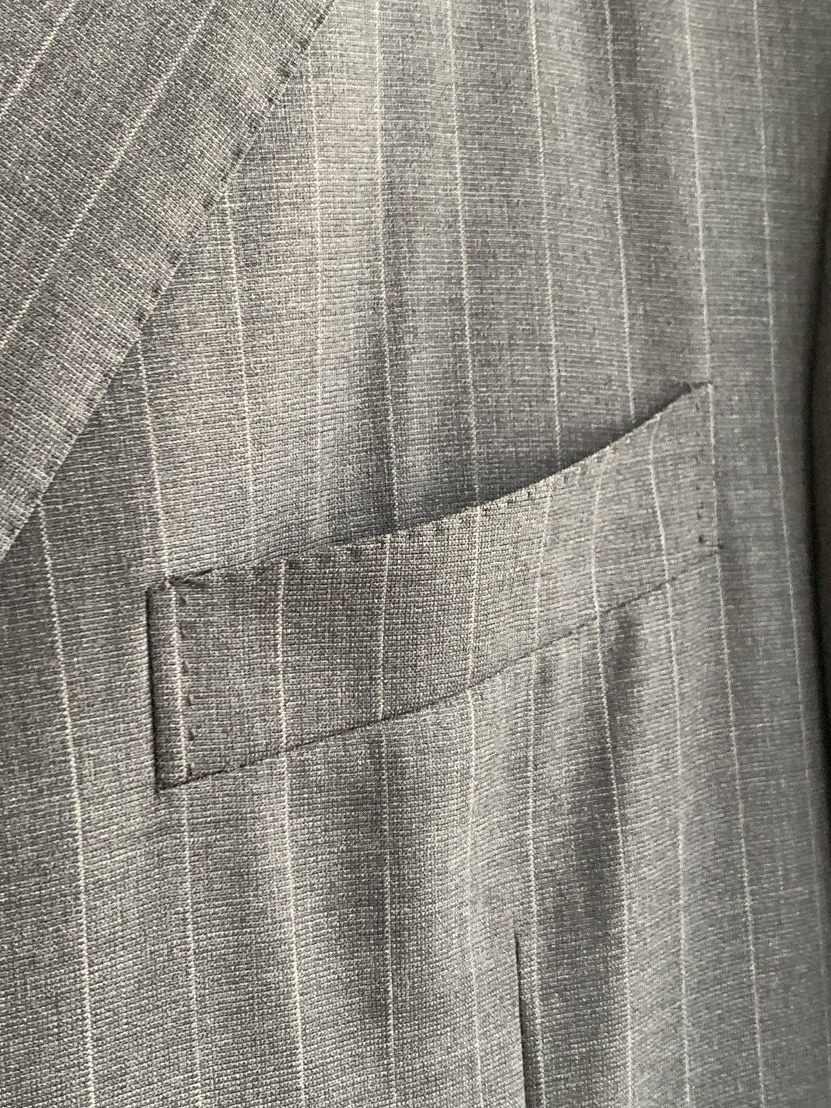 Ermenegildo Zegna Ermenegildo Zegna Striped Wool Blazer Vintage 90s 52 IT Size 42R - 8 Thumbnail
