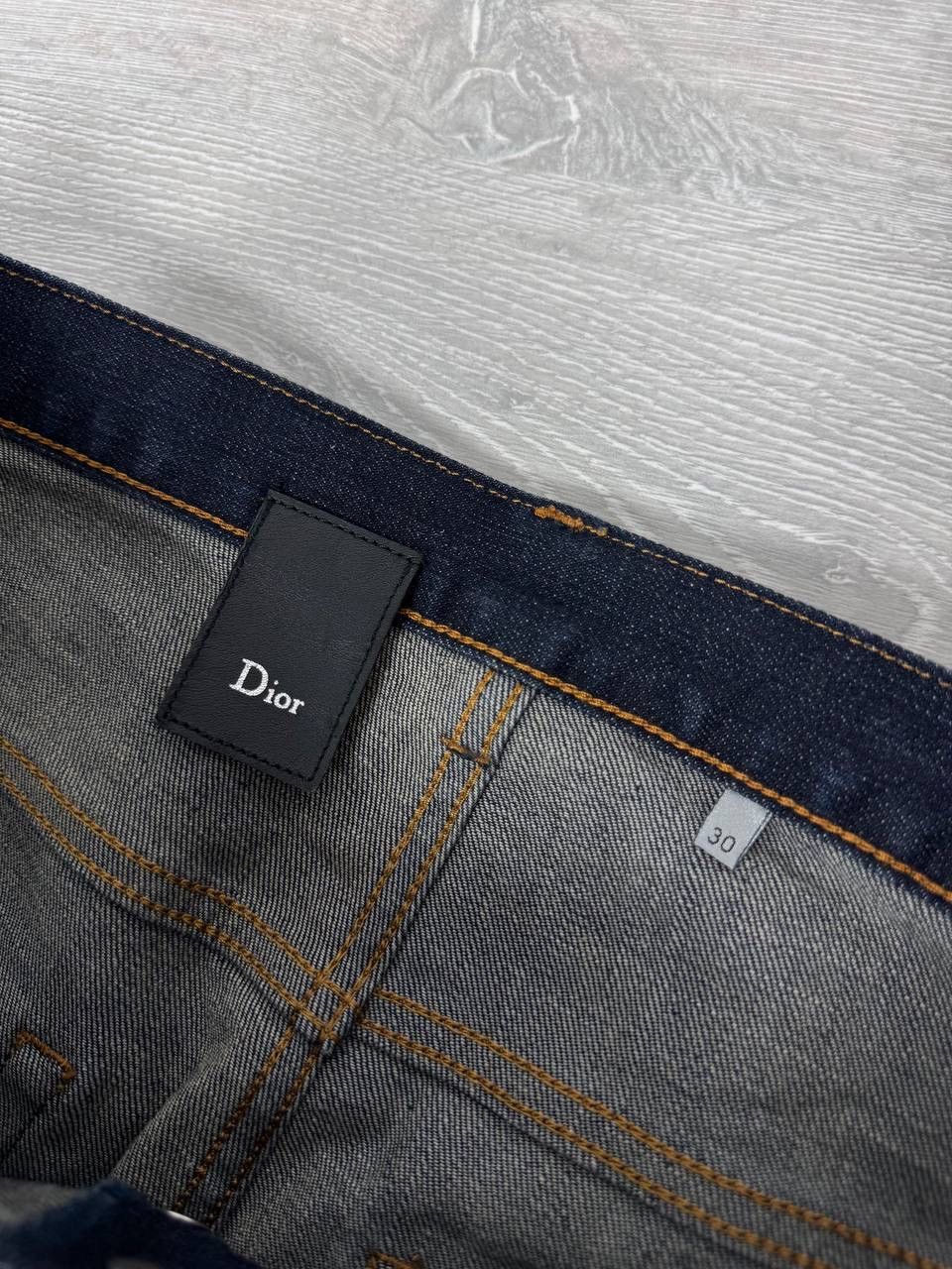 Dior Dior Hedi Slimane Washed Denim Jeans Size US 31 - 14 Thumbnail