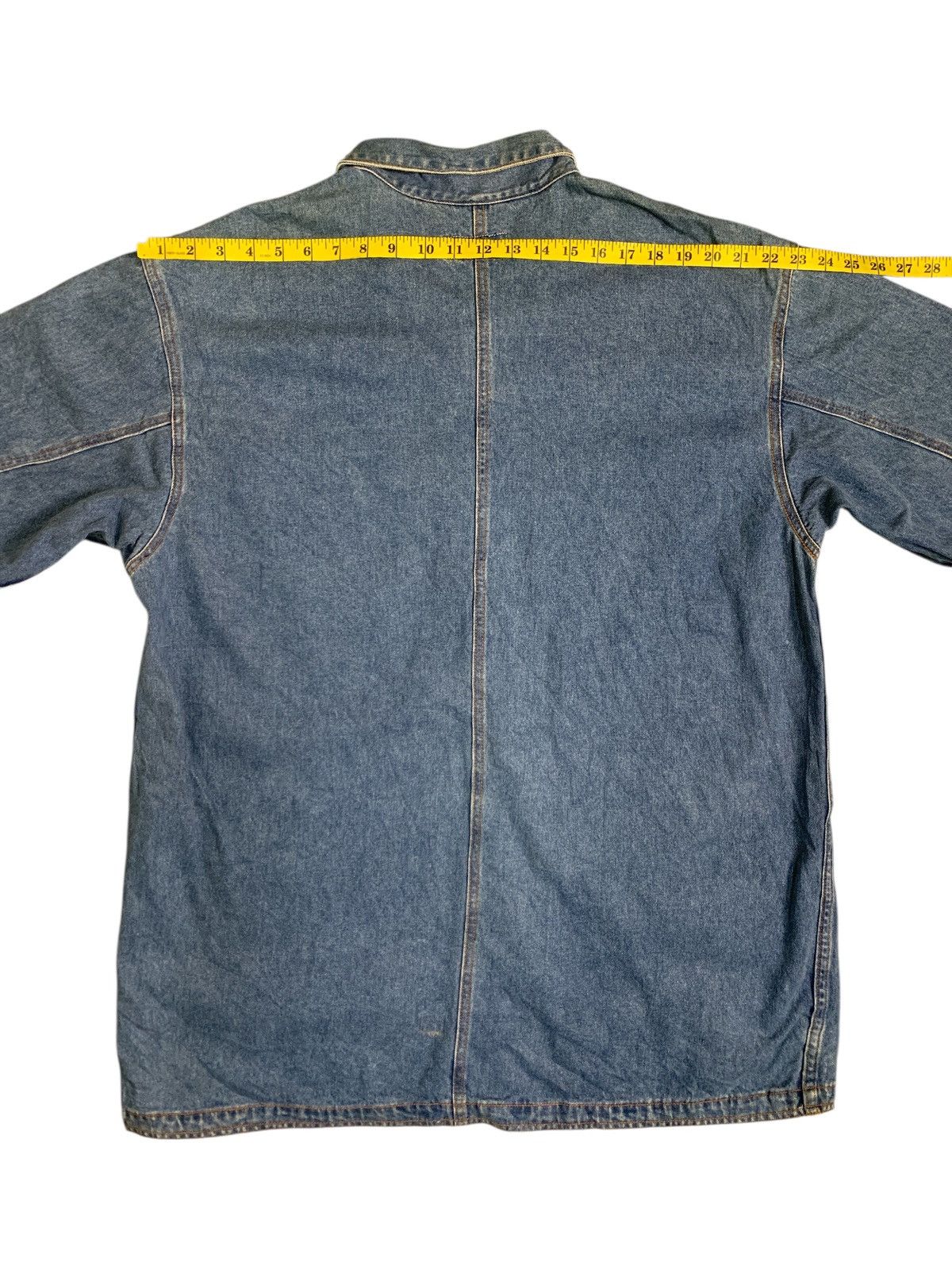U.S. Polo Assn. Rare Vintage Polo Works Traditional Denim Chore Jacket Size US L / EU 52-54 / 3 - 9 Thumbnail
