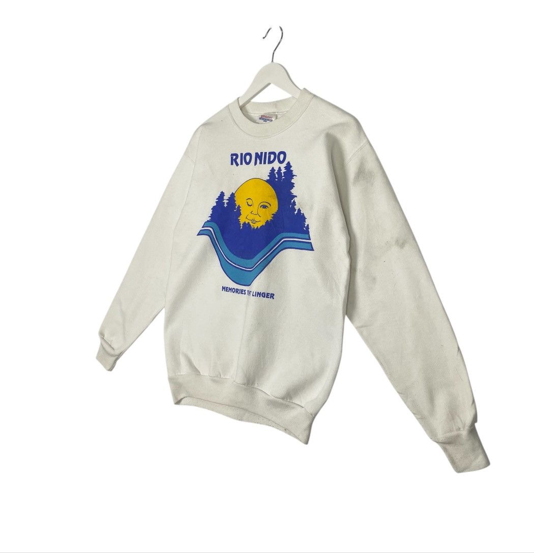Designer × Vintage Vintage Hoodie/ sweater Rio Nido Hanes comfortblend Size US S / EU 44-46 / 1 - 2 Thumbnail