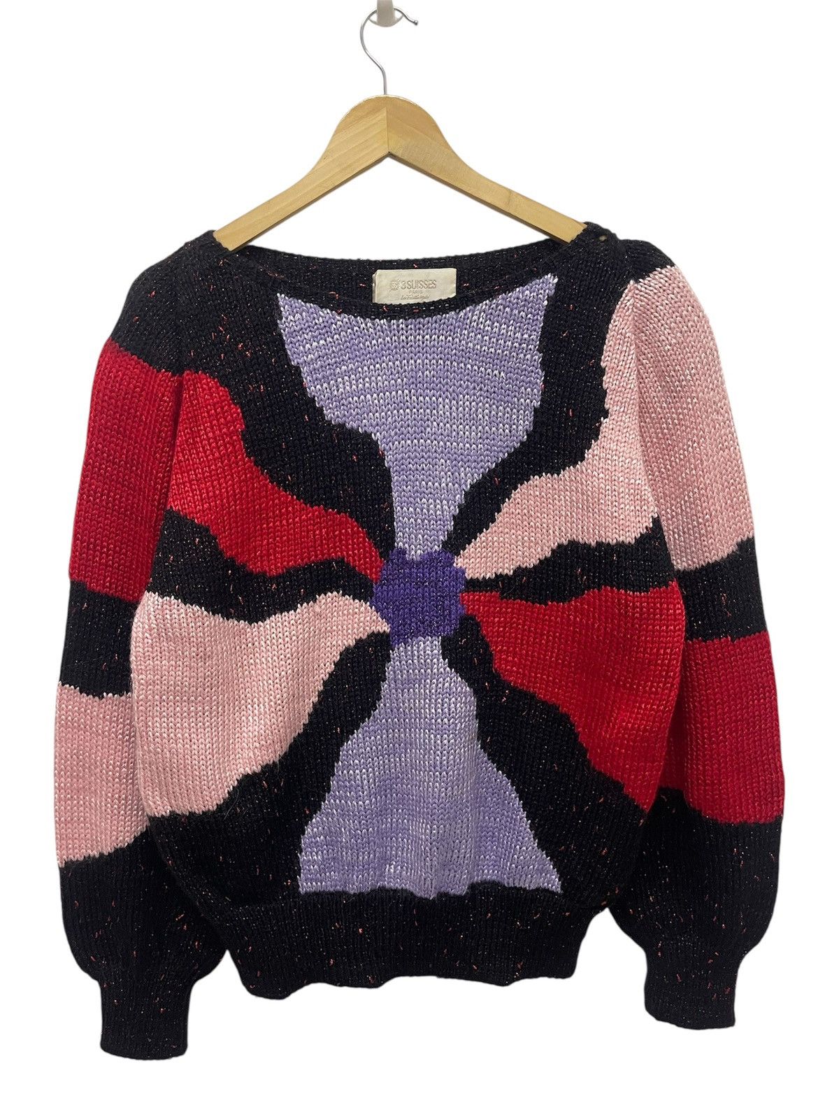Japanese Brand Vintage Knitwear Designer Paris Artist Size M / US 6-8 / IT 42-44 - 1 Thumbnail