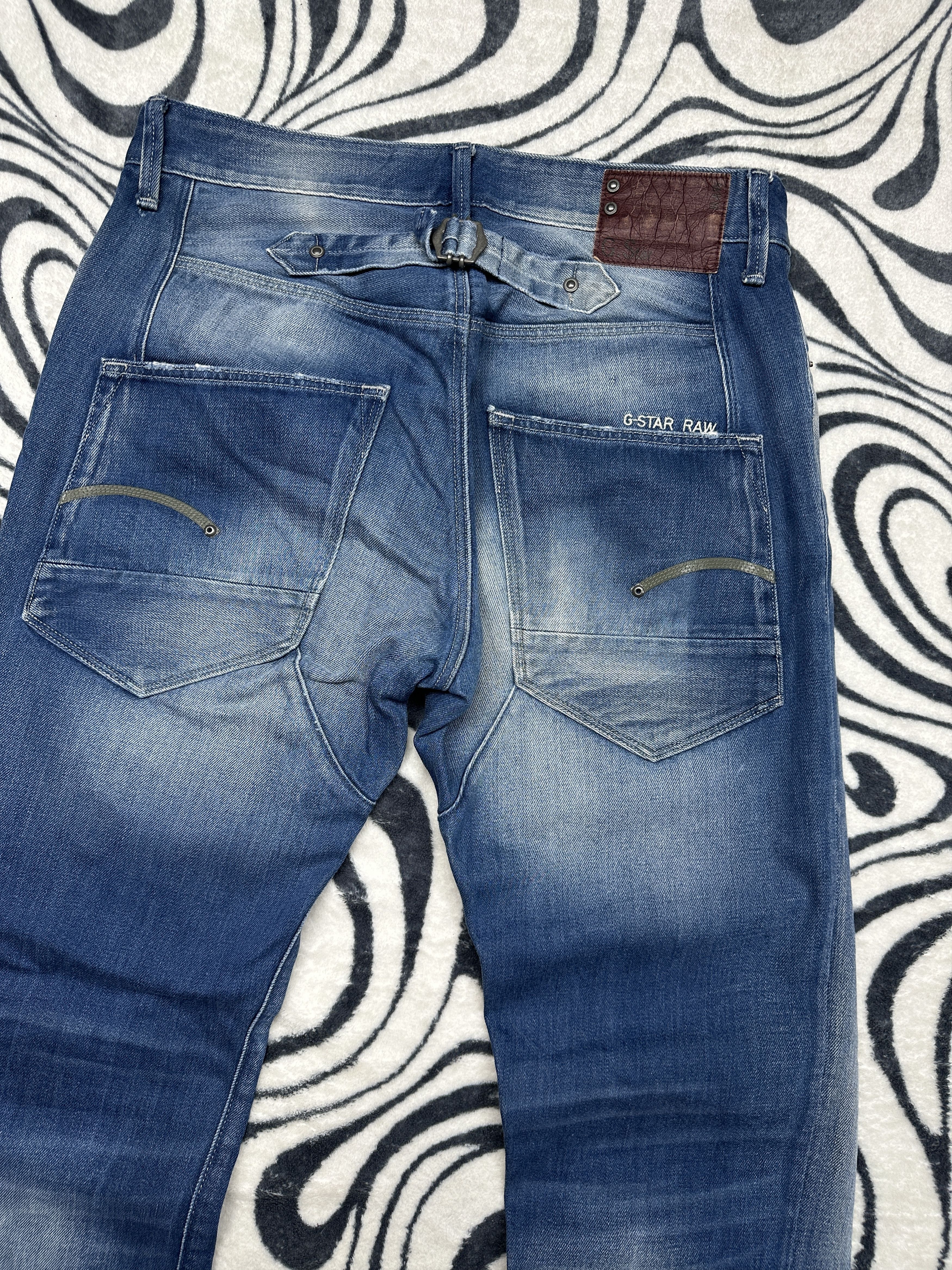 G-Star G Star Raw Blades Tapered Mens Denim Pants Jeans Size US 32 / EU 48 - 2 Thumbnail