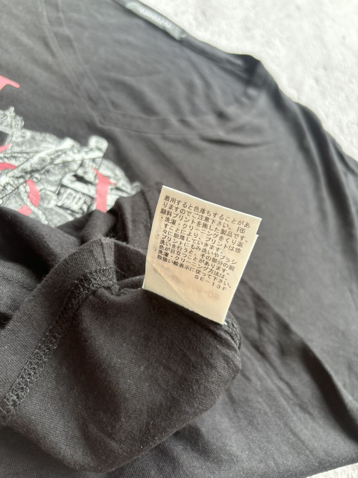Hysteric Glamour Y2k Double Layer Loveless Skull longsleeve Size US M / EU 48-50 / 2 - 8 Thumbnail