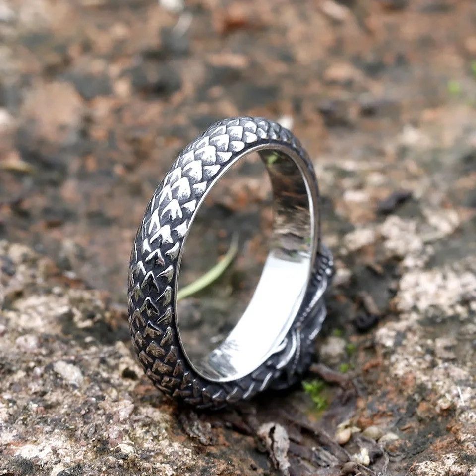 Jewelry × Vintage Retro Goth Dragon Ring Size ONE SIZE - 5 Thumbnail