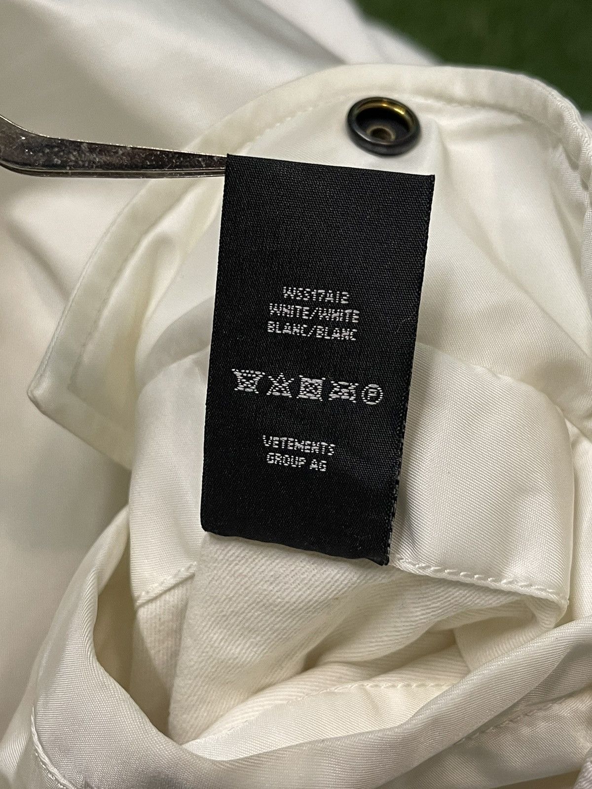 Alpha Industries × Designer × Vetements 2017 Alpha Industries Vetements White Oversized Bomber Size US XL / EU 56 / 4 - 19 Thumbnail