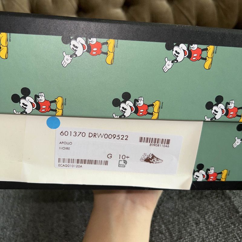 Gucci Gucci Disney Rhyton Sneakers in Ivory White - Size US 10.5 / EU 43-44 - 9 Thumbnail
