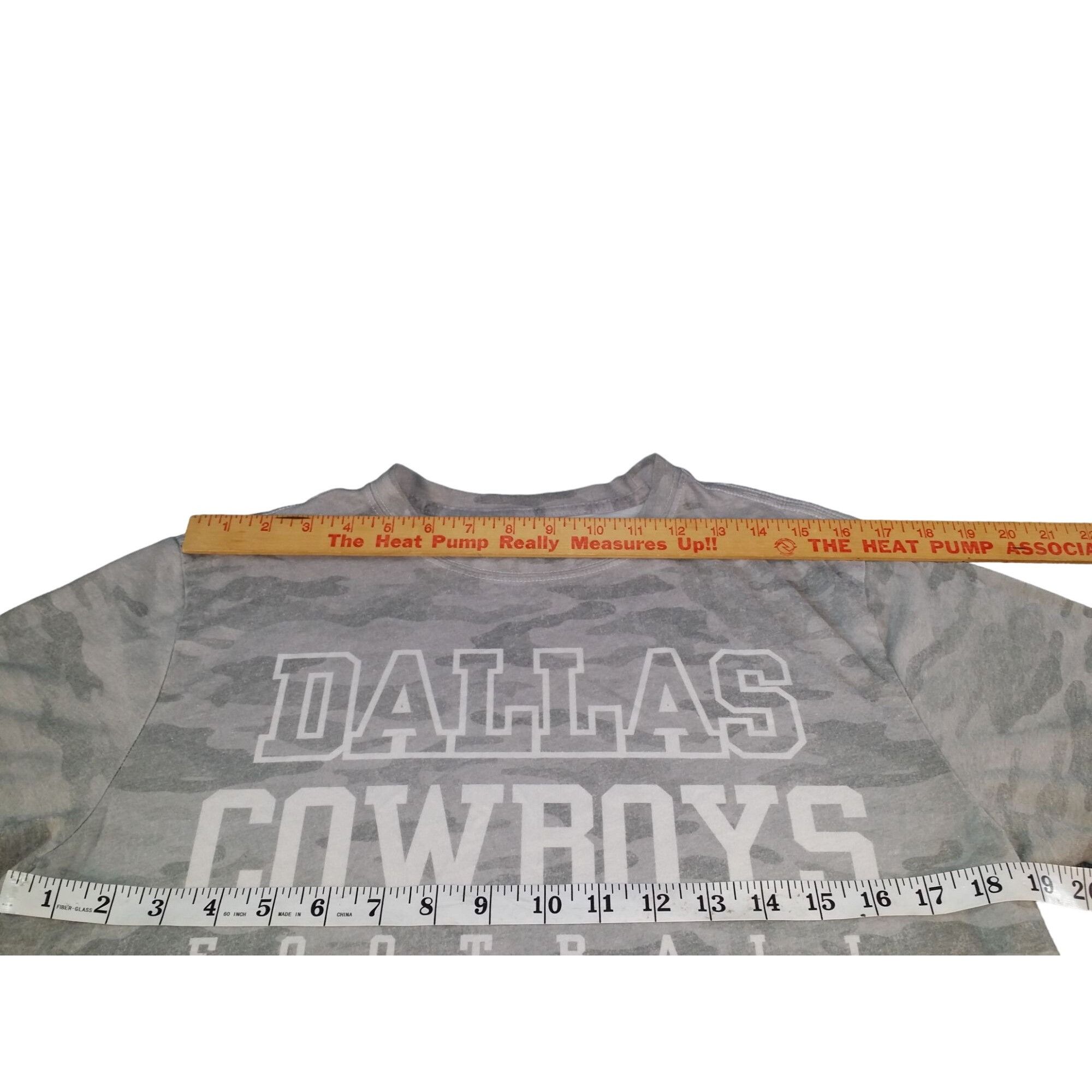 NFL Dallas Cowboys Camo Tshirt Men Sz M NFL Football Gray Sports Size US M / EU 48-50 / 2 - 5 Thumbnail