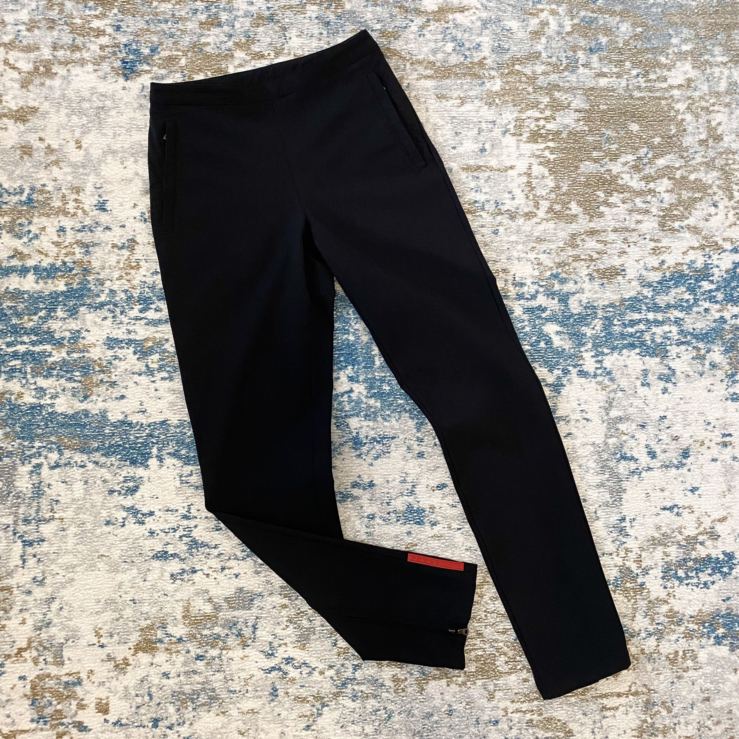 Prada Prada Nylon Red Tab Zipper Pants Size 26" / US 2 / IT 38 - 5 Thumbnail