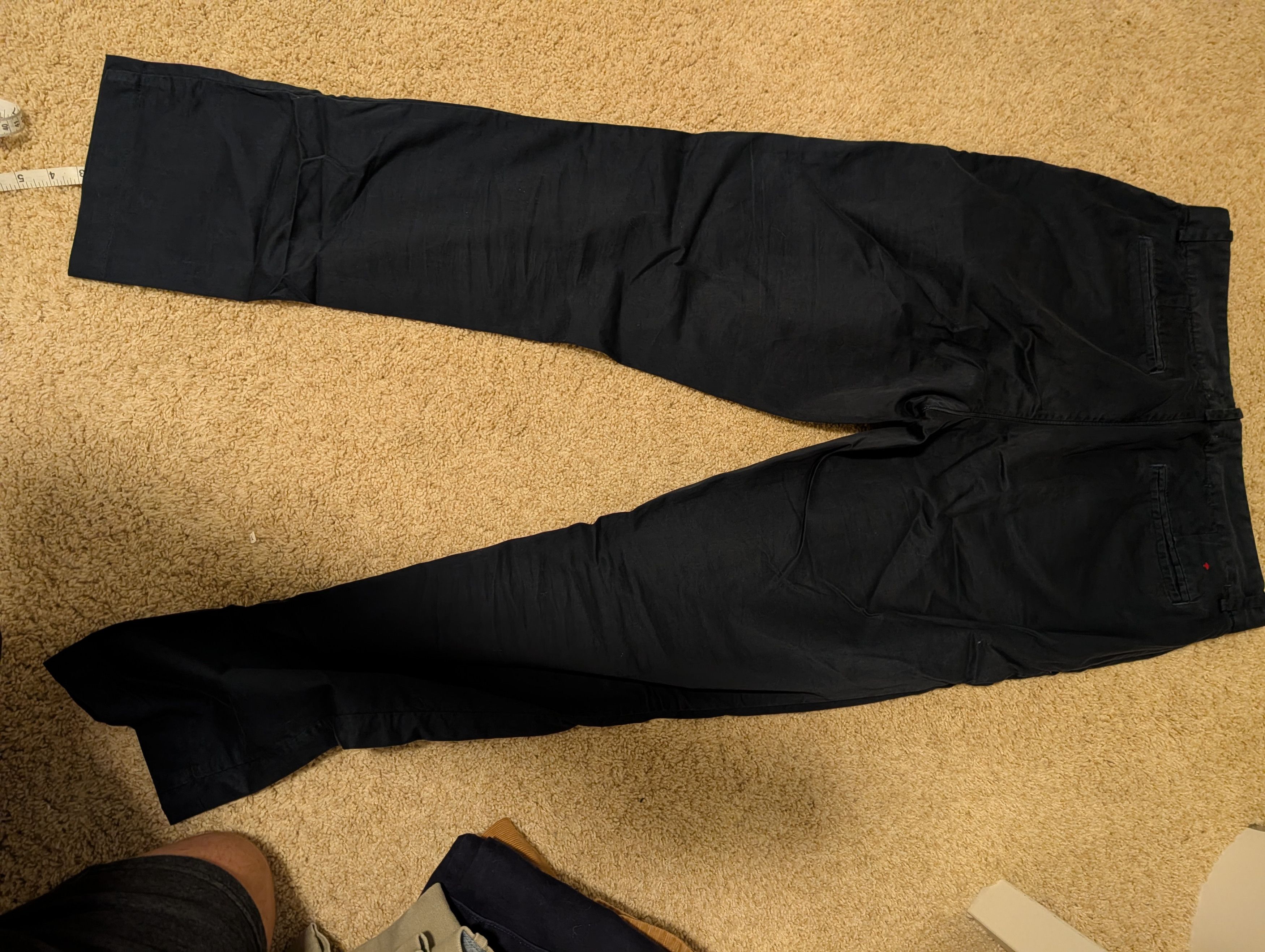 Apolis Apolis Chinos - Navy Size US 32 / EU 48 - 2 Thumbnail